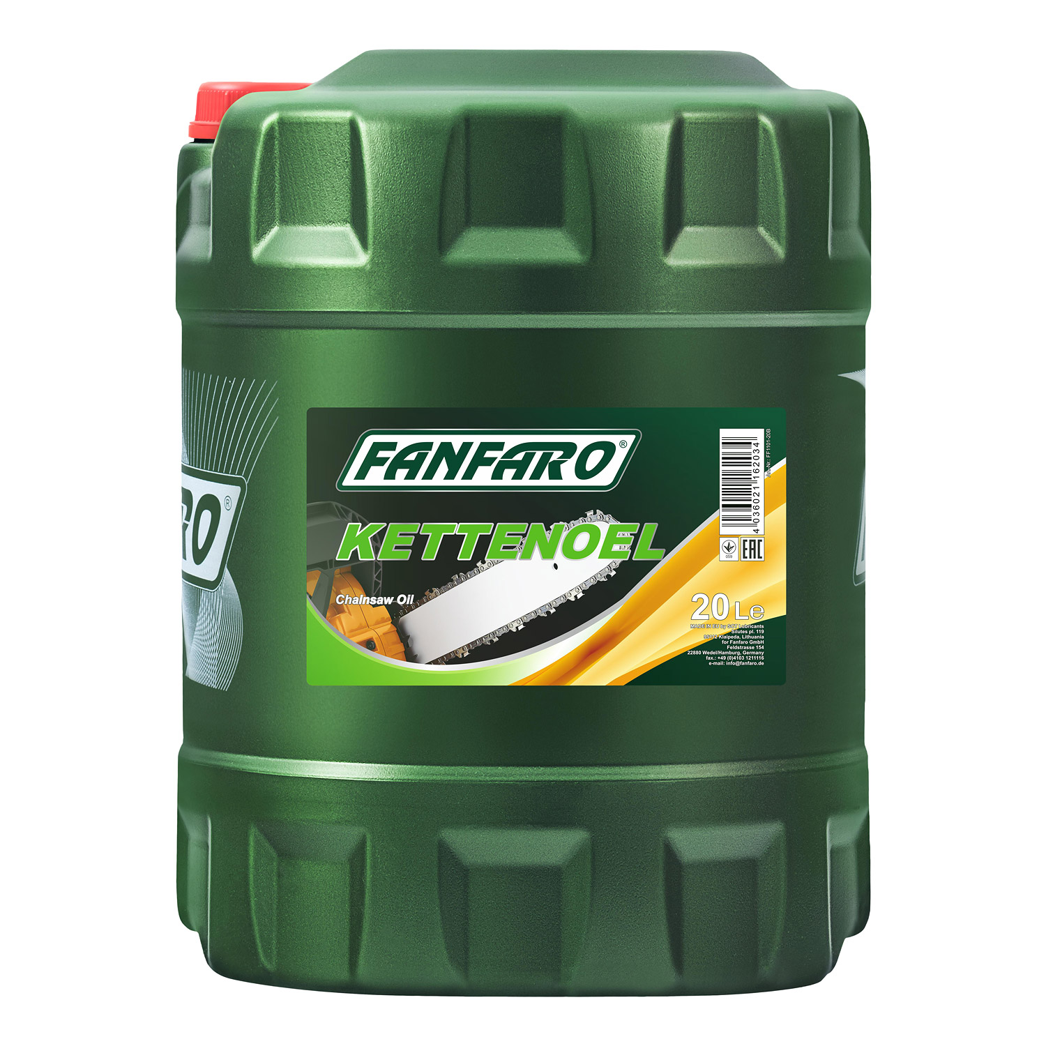 20 Liter FANFARO FF1101-20 Kettenoel Chain Saw Oil Schmieröl