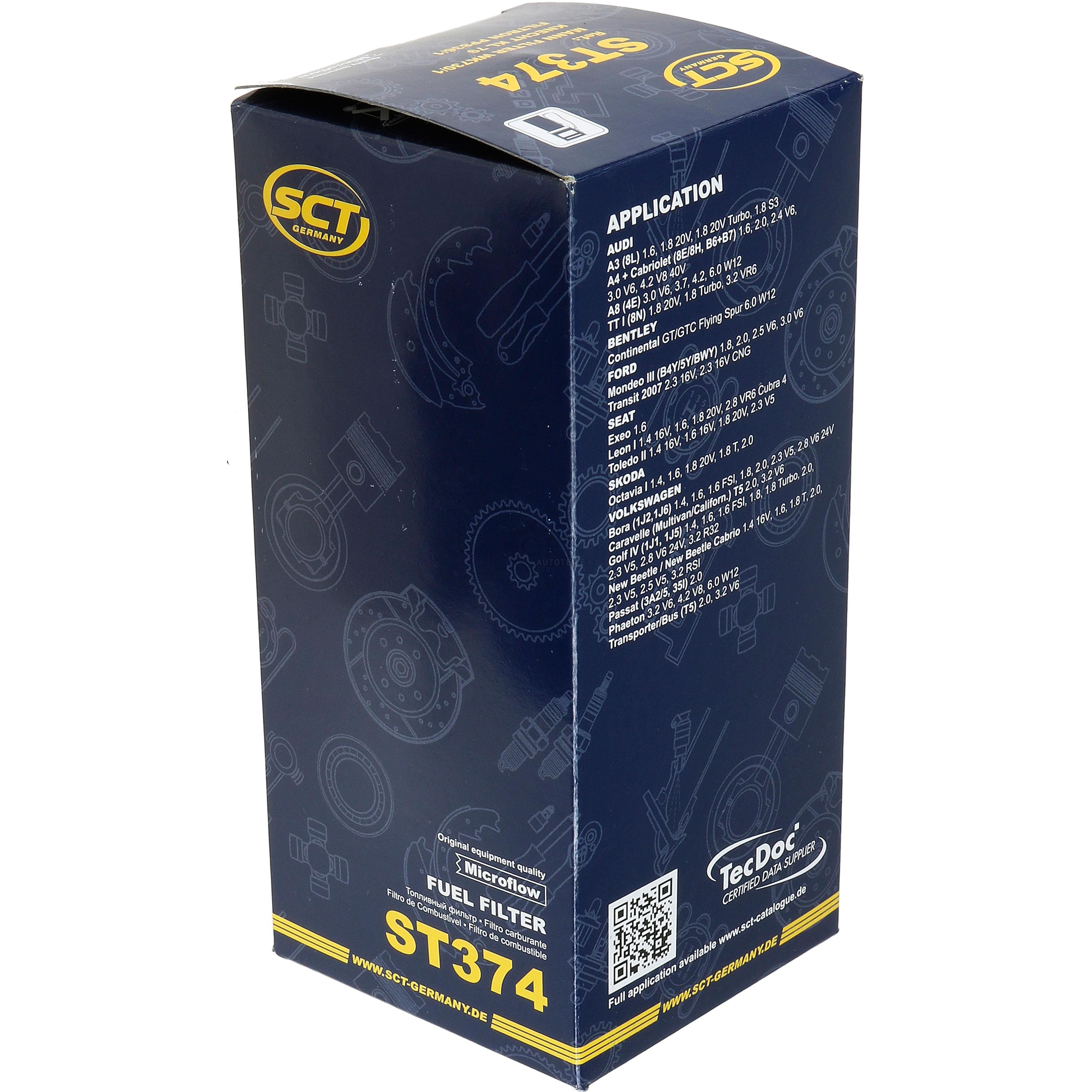 Kraftstofffilter ST 374 für Skoda Octavia I Combi 1U5 1U2 Ford Transit Kasten Mondeo III Turnier BWY B5Y