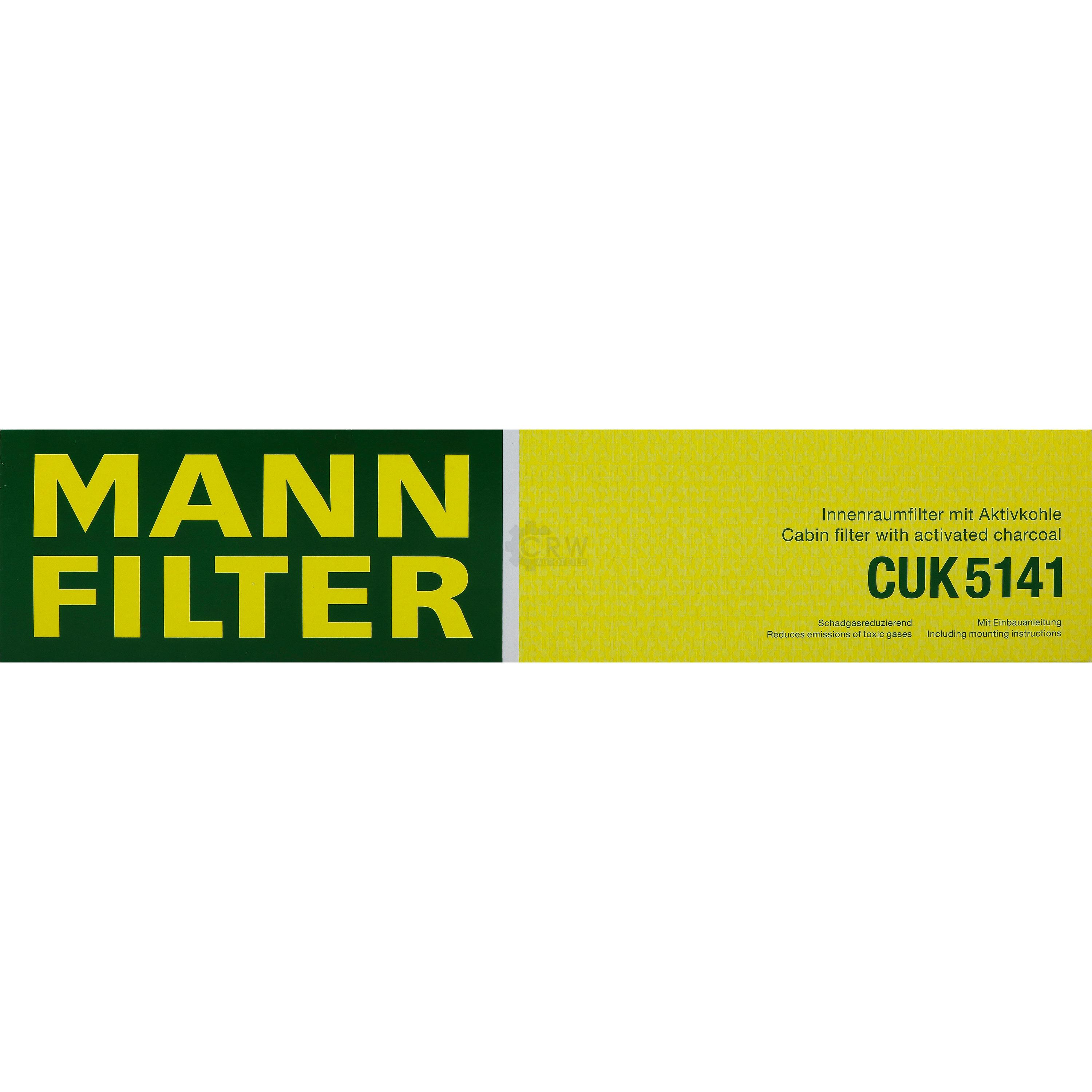 Filter Innenraumluft CUK 5141 für Ford Mondeo III Stufenheck B4Y B5Y BWY Jaguar X-Type Estate CF1_ CF1