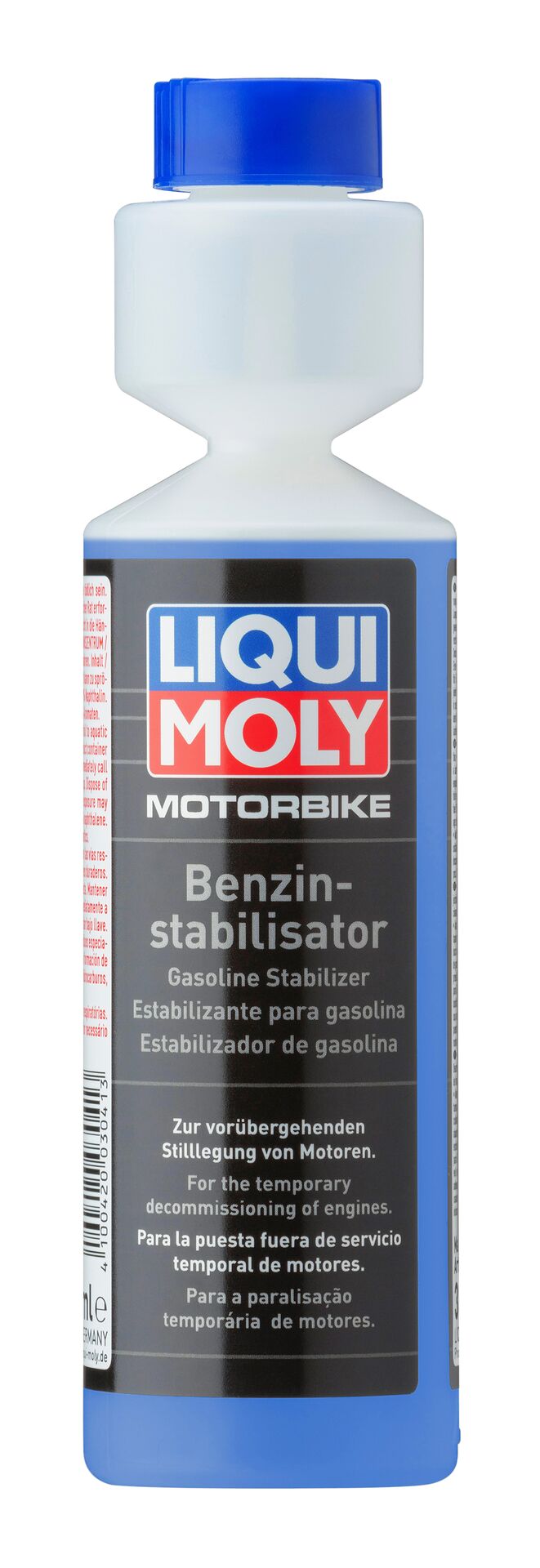 LIQUI MOLY Motorbike Benzin-Stabilisator Dosierflasche 2-/4-Takt 250 ml