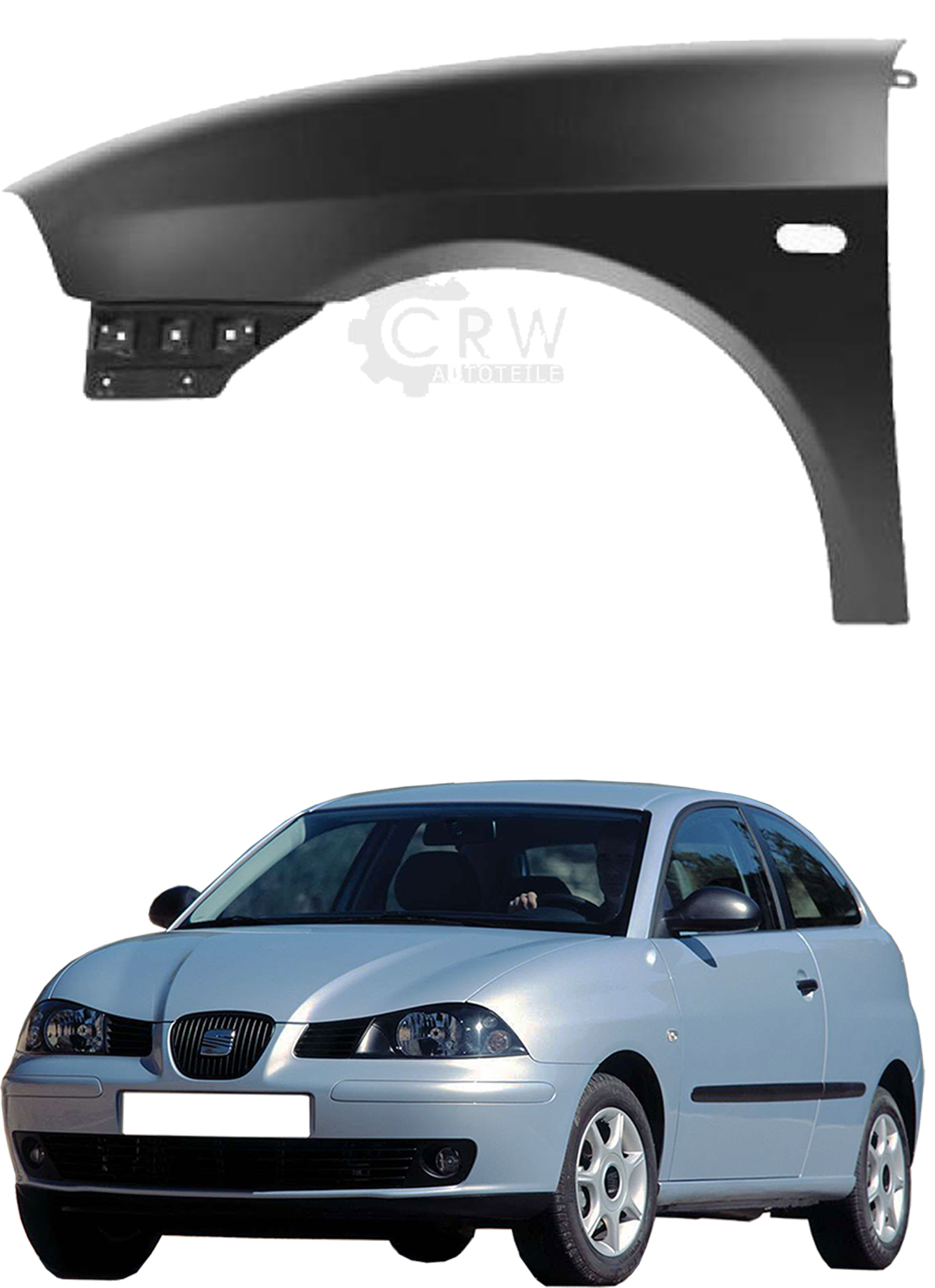 Kotflügel Fender links für Seat Ibiza Seat Cordoba Bj. 02-09 Typ: 6L1/6L2