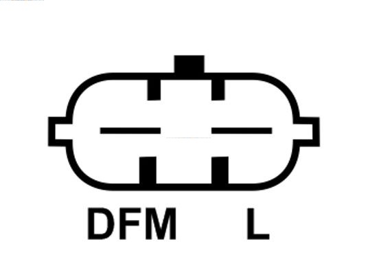 AS-PL Lichtmaschine Generator 120A 12V für Opel Corsa C 1.2 1.0 1.4 Twinport