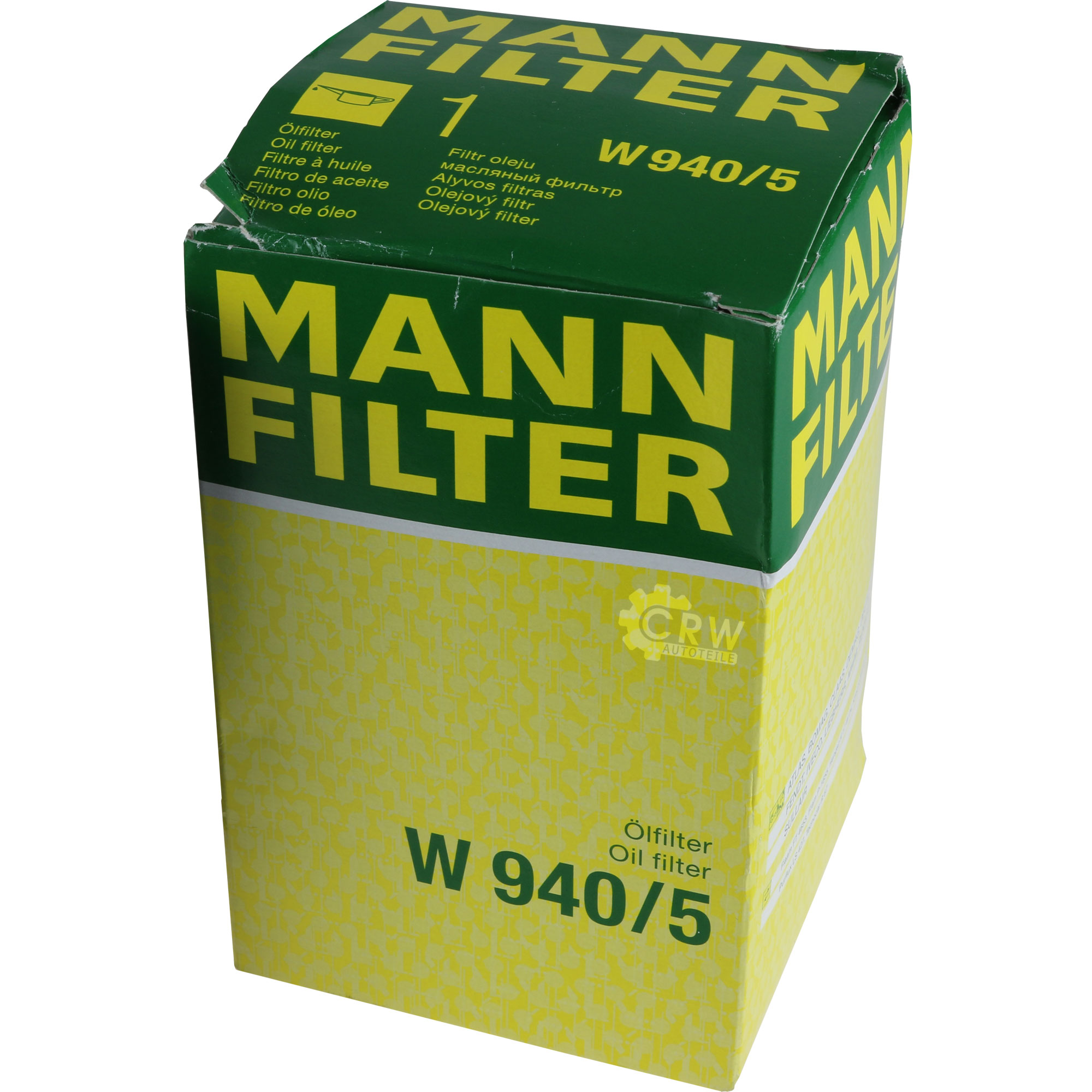MANN-FILTER Ölfilter Oelfilter W 940/5 Oil Filter