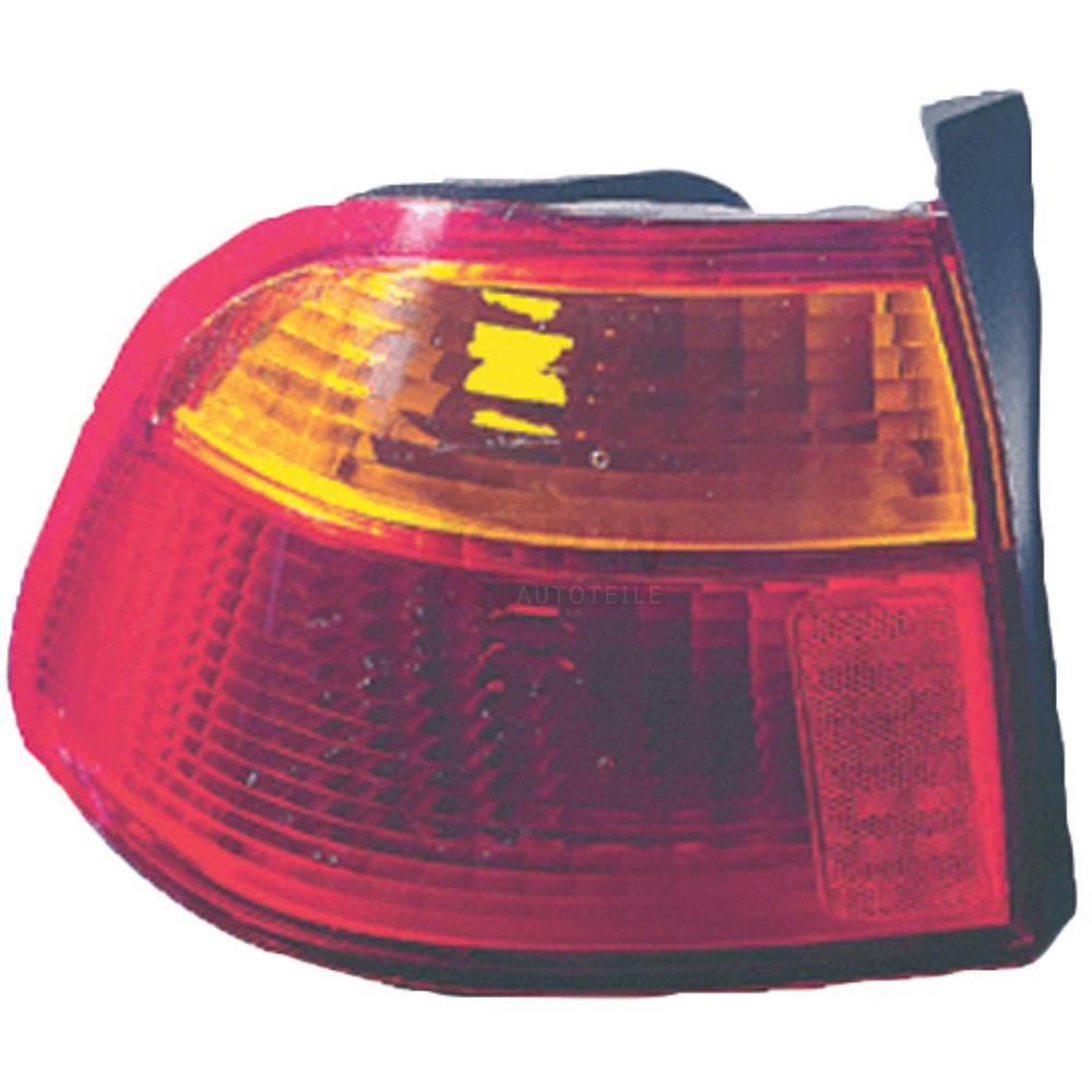 Rückleuchten Heckleuchten Set rot für Honda Civic VI Stufenheck EJ EK