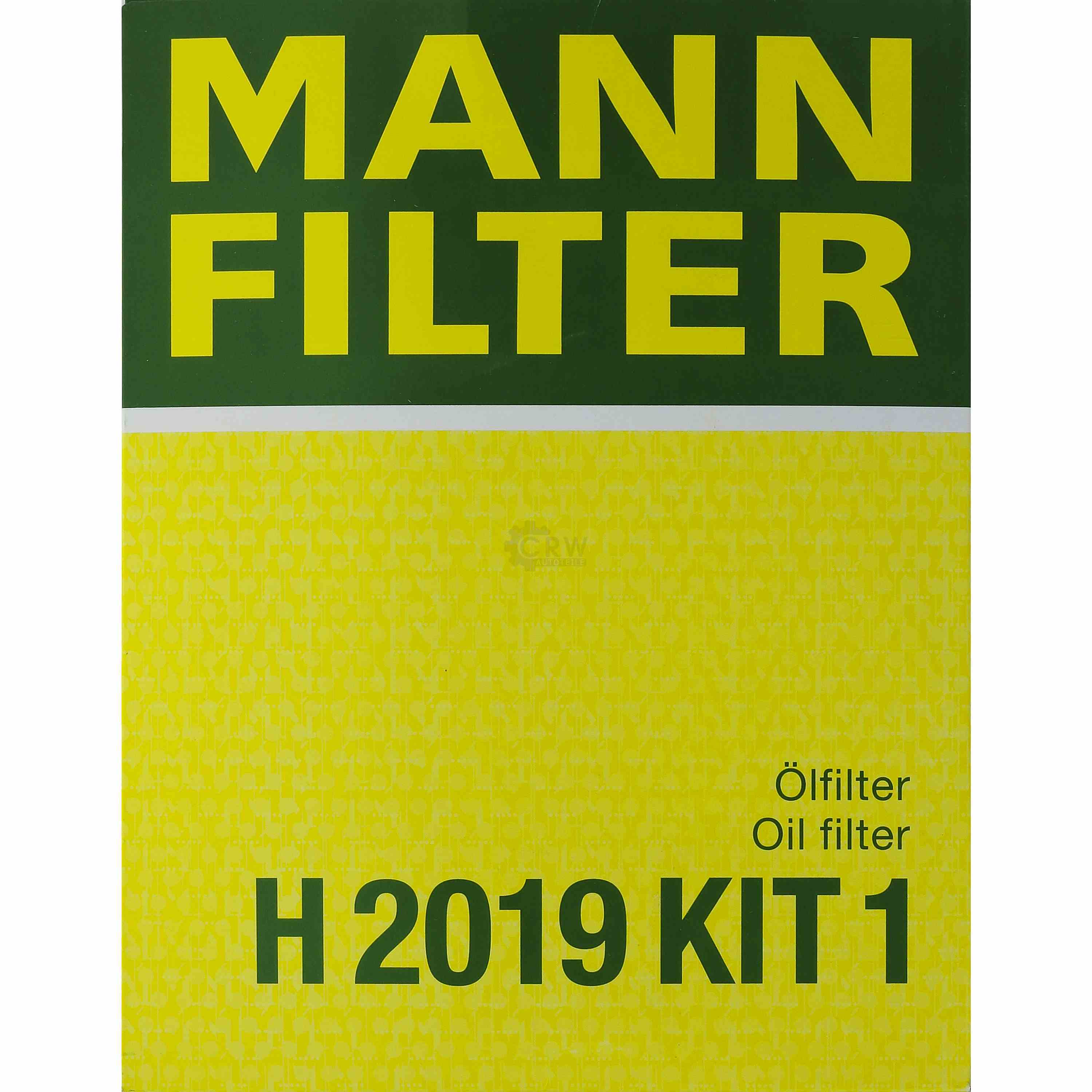 MANN-FILTER Getriebeölfilter für Automatikgetriebe H 2019 KIT 1 VW Gruppe