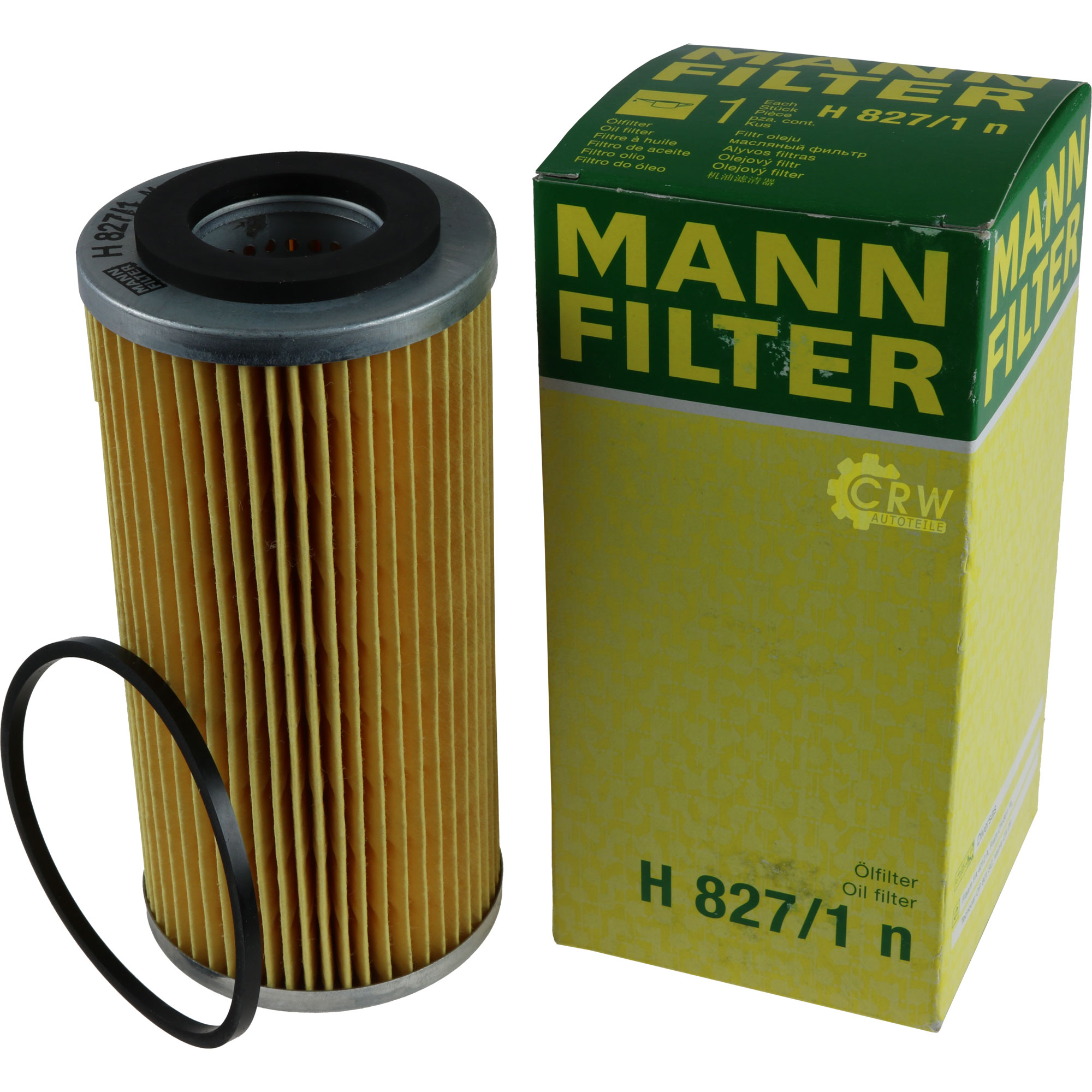 MANN-FILTER Ölfilter H 827/1 n Oil Filter