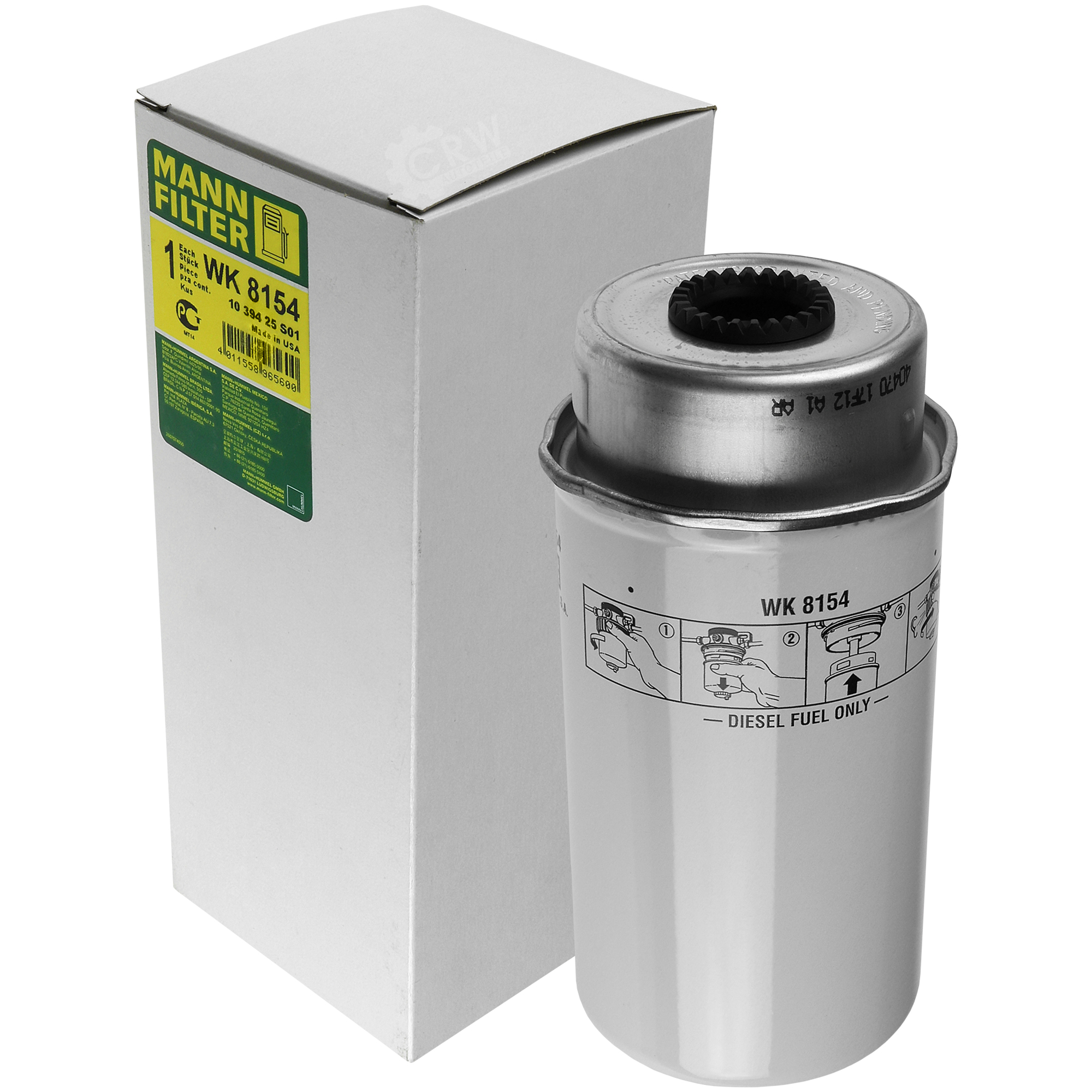 MANN-FILTER Kraftstofffilter WK 8154 Fuel Filter