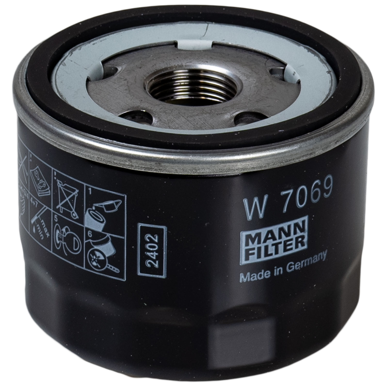 MANN-FILTER W 7069 Ölfilter für Honda CR-V IV RM_ RE HR-V RU FK FB FG Ssangyong Tivoli XLV Geländewagen Geschlossen