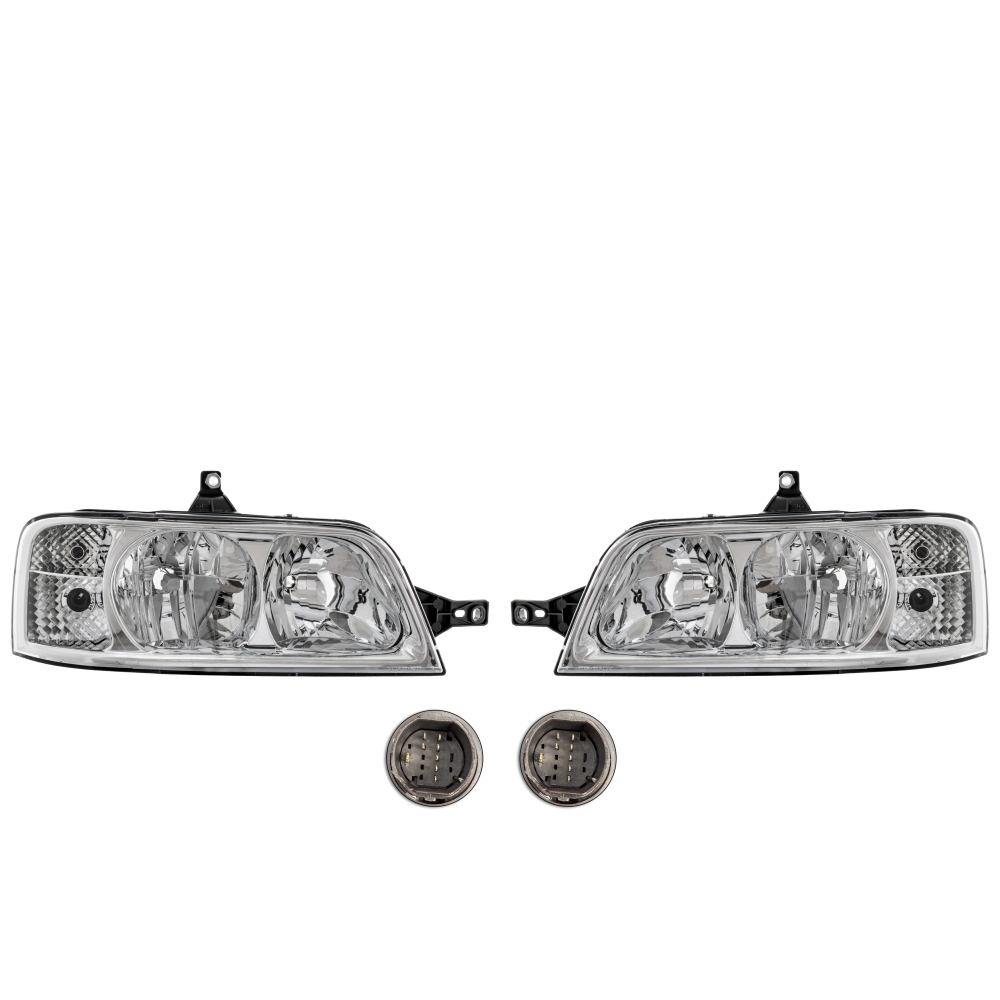 Halogen Scheinwerfer Set für FIAT DUCATO (244) Bj. 04/02- H7/H1 mit Blinker N1X