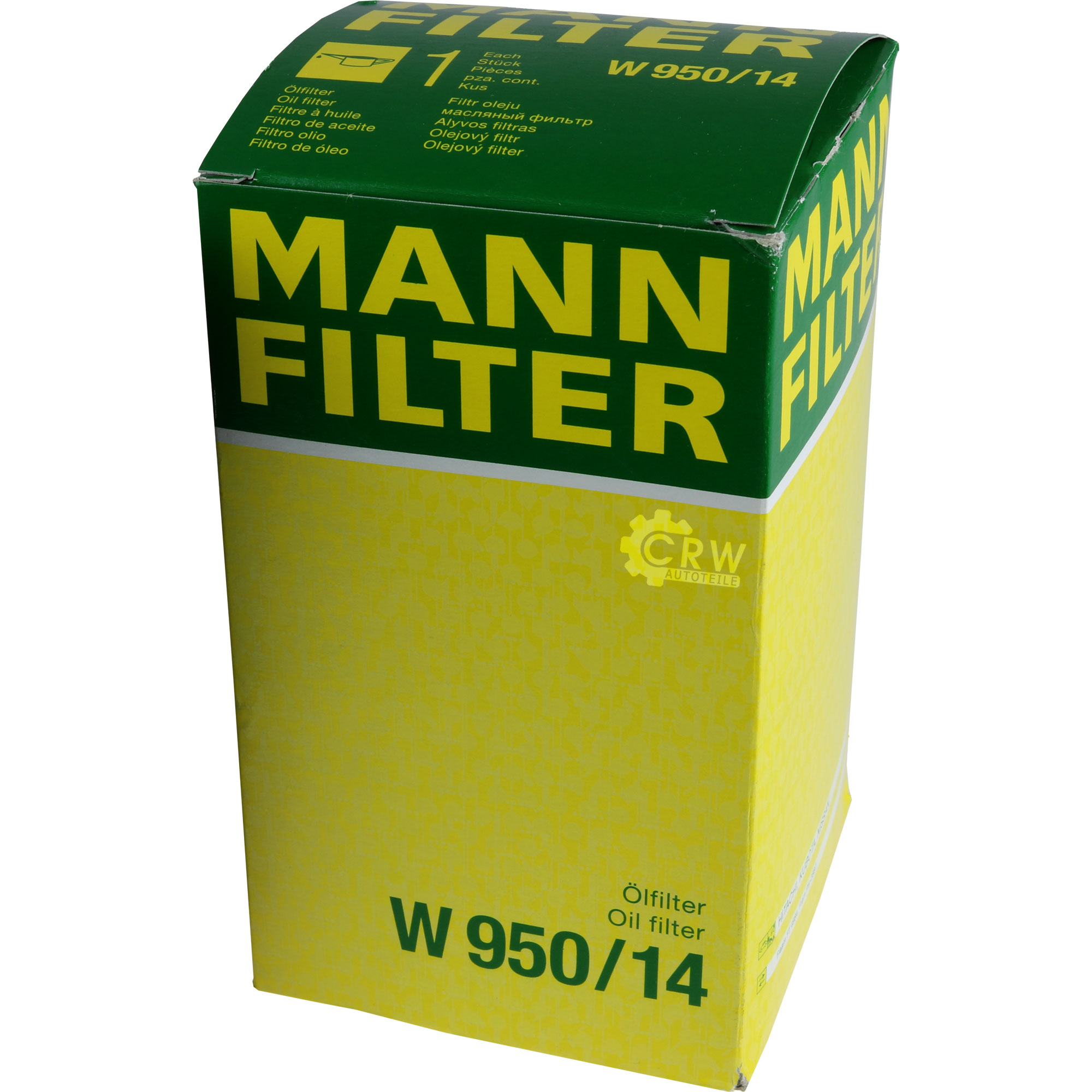 MANN-FILTER Ölfilter W 950/14 Oil Filter