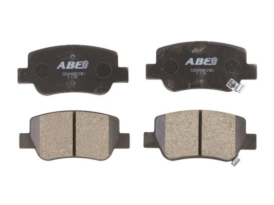ABE Bremsbeläge Bremsbelegsatz hinten passend für Toyota Avensis Kombi