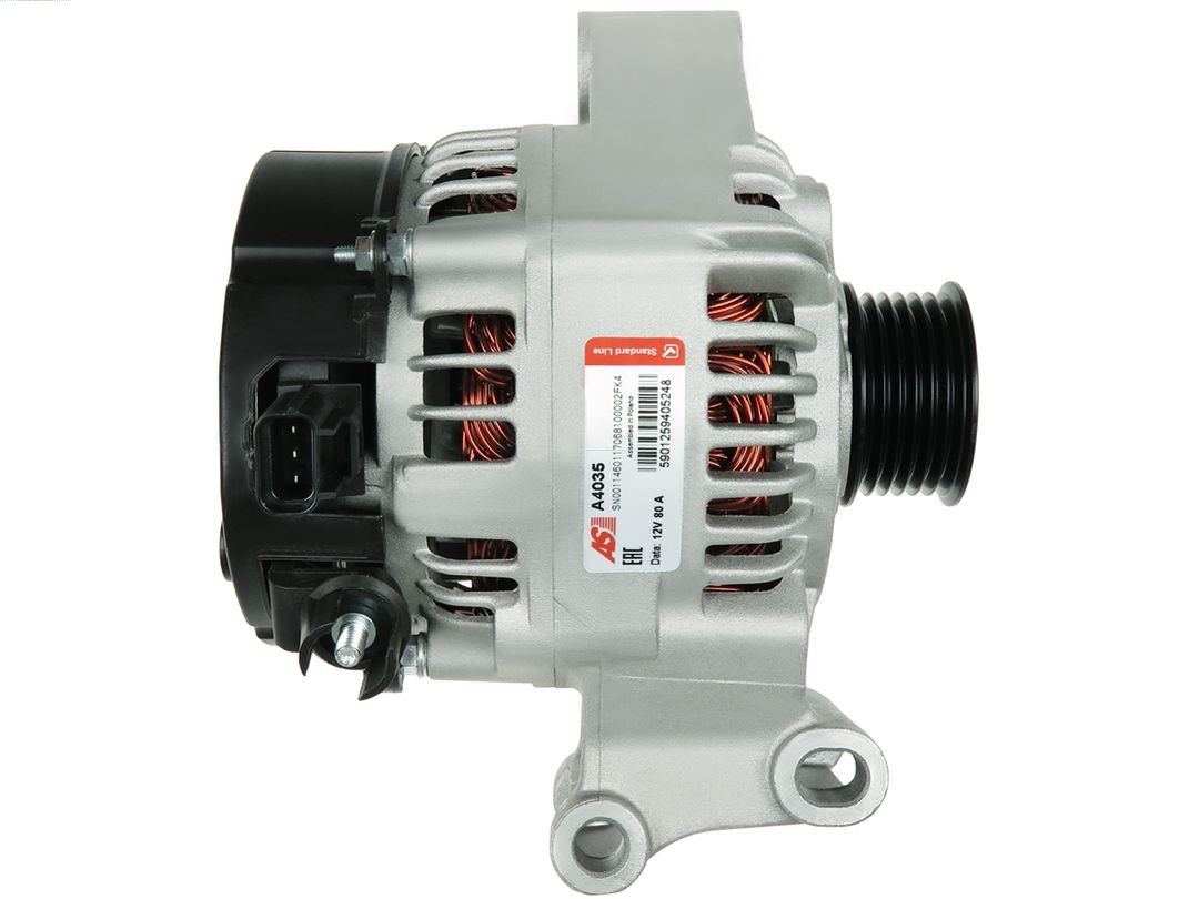 AS-PL Lichtmaschine Generator 80A 12V für Ford Focus II Turnier 1.6 2.0 TDCi