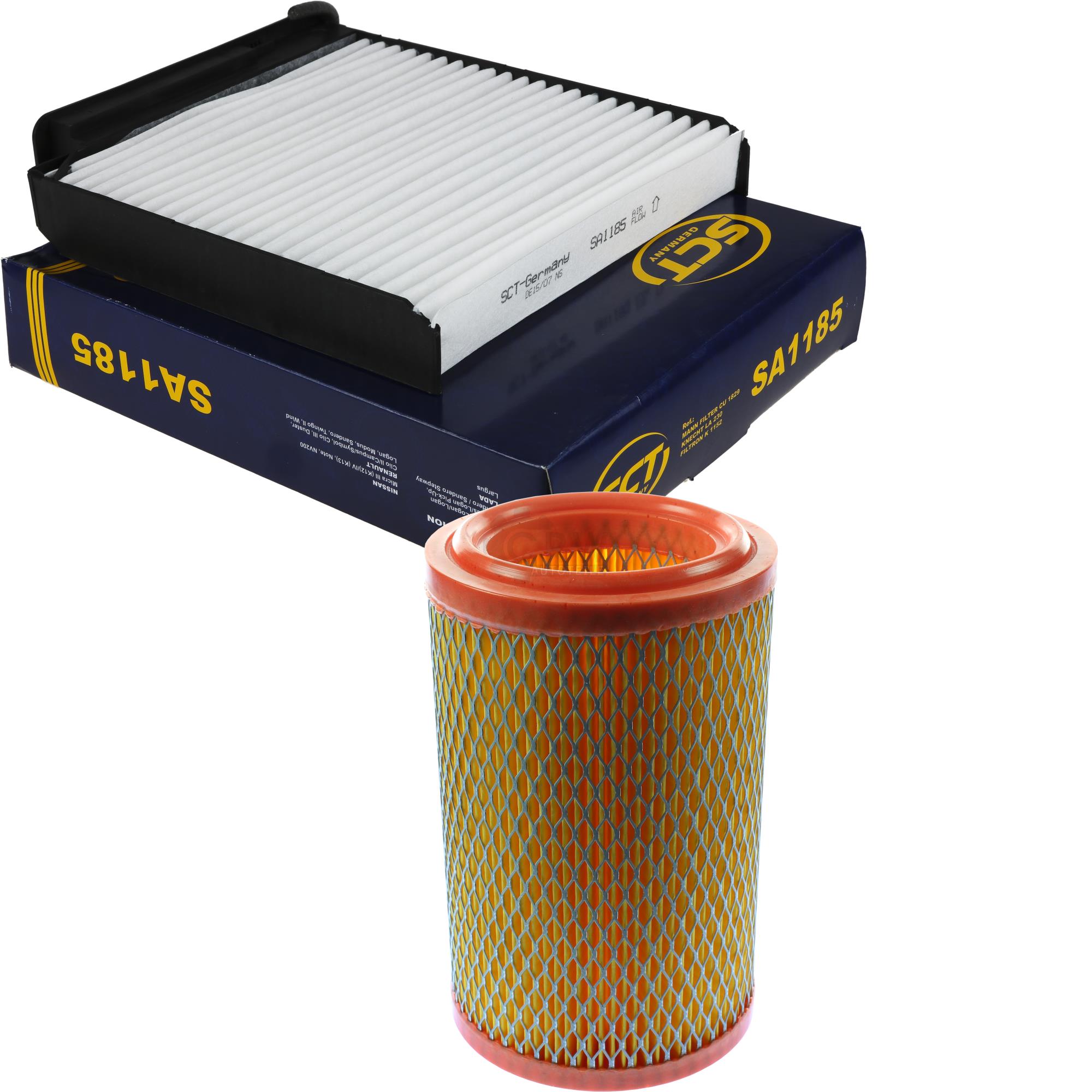 Inspektionspaket Service Kit Filtersatz für Renault Clio II BB0/1/2_  Twingo