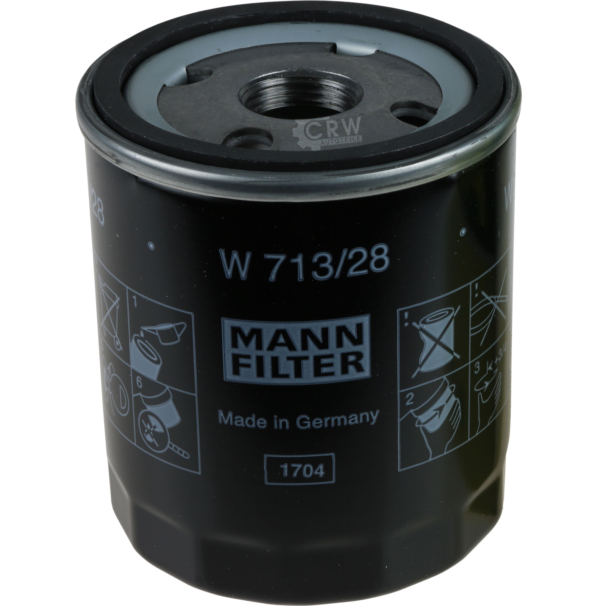 MANN-FILTER Ölfilter W 713/28 Oil Filter