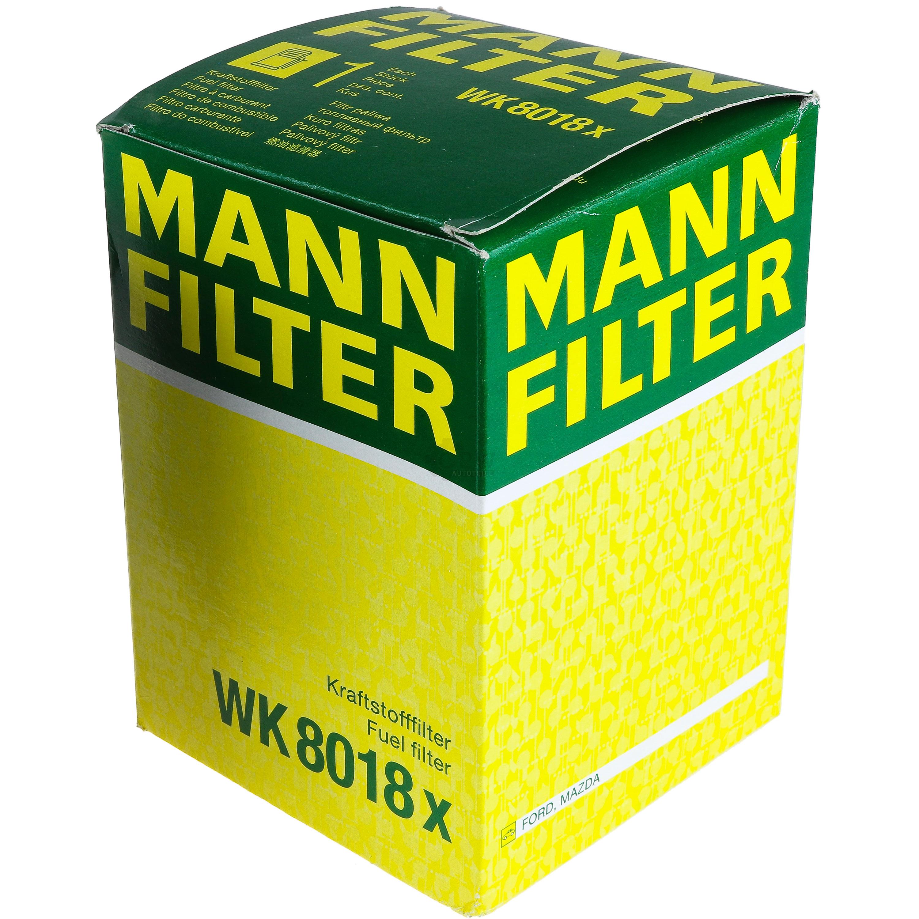 MANN-FILTER Kraftstofffilter WK 8018 x Fuel Filter
