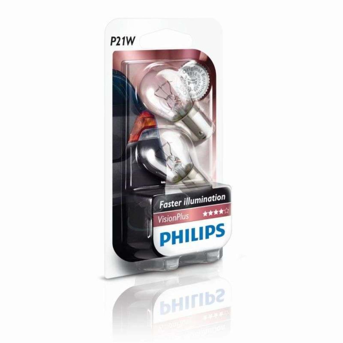Philips VisionPlus P21W Signalbeleuchtung und Innenbeleuchtung 