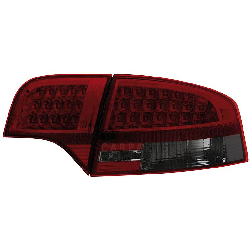 LED 2 x Rückleuchten für Audi A4 B7 Limousine 04-08 red/smoke