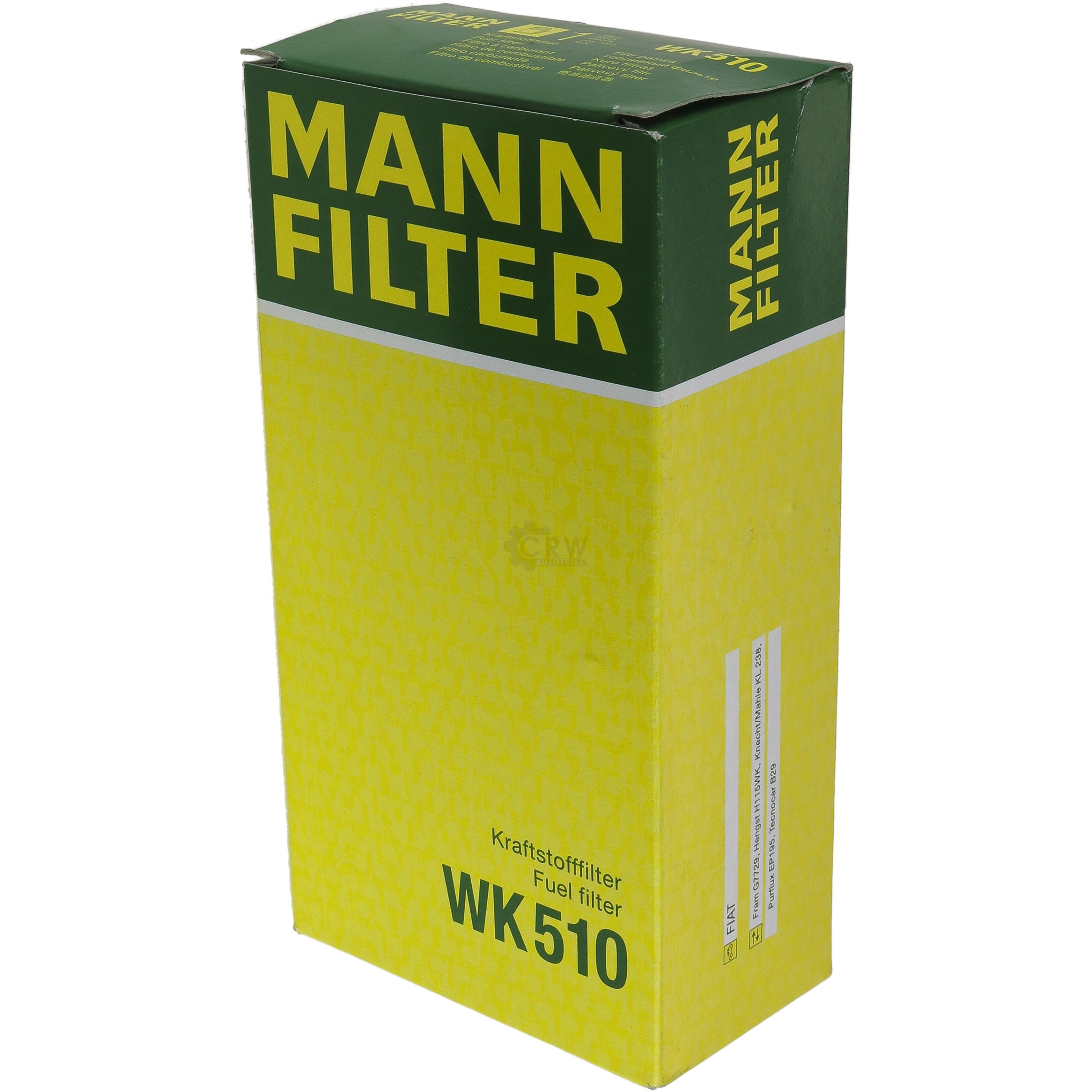 MANN-FILTER Kraftstofffilter für Fiat Seicento/600 187_ 1.1 0.9 Palio Weekend