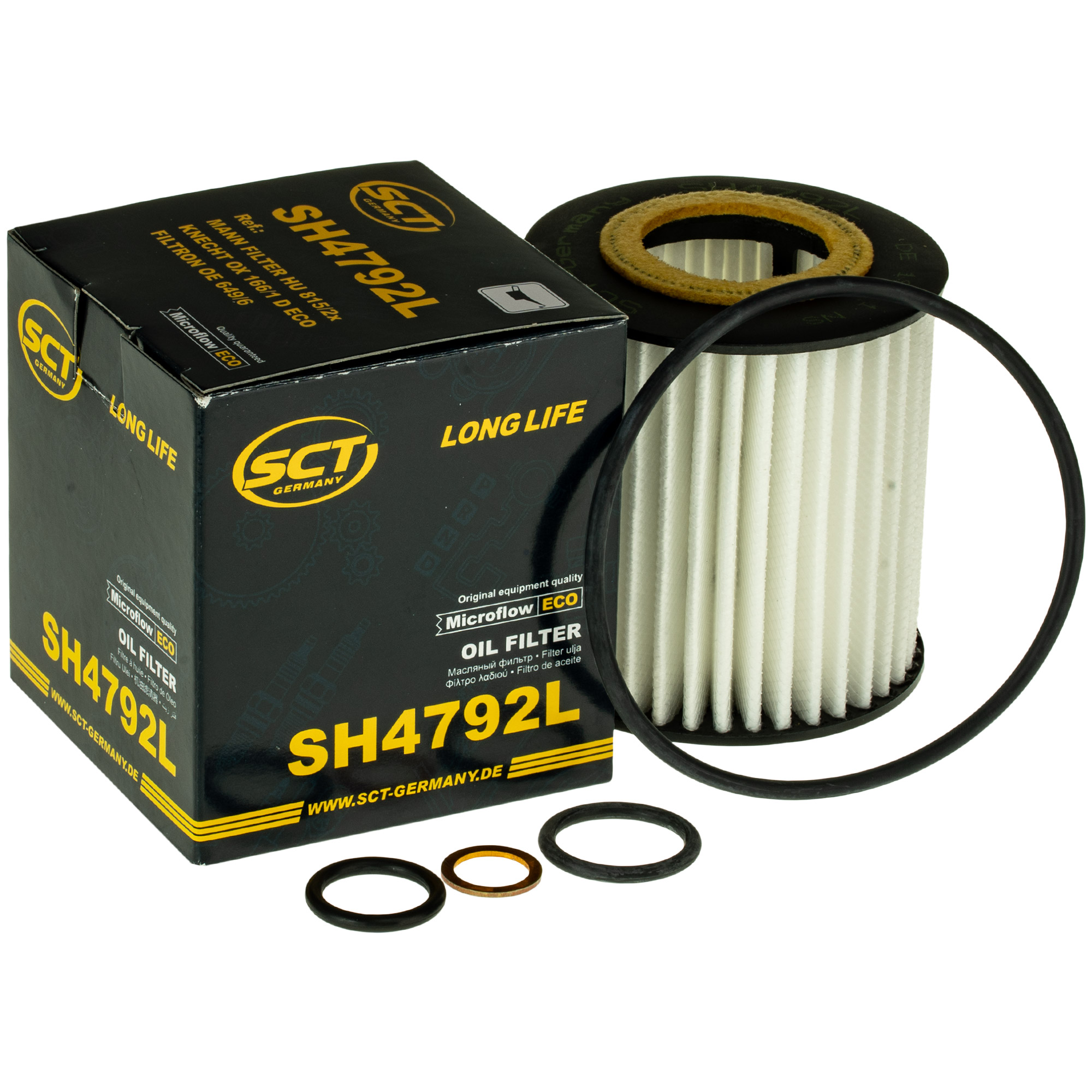 Ölfilter SH 4792 L für BMW X1 E84 5er Touring E61 E82