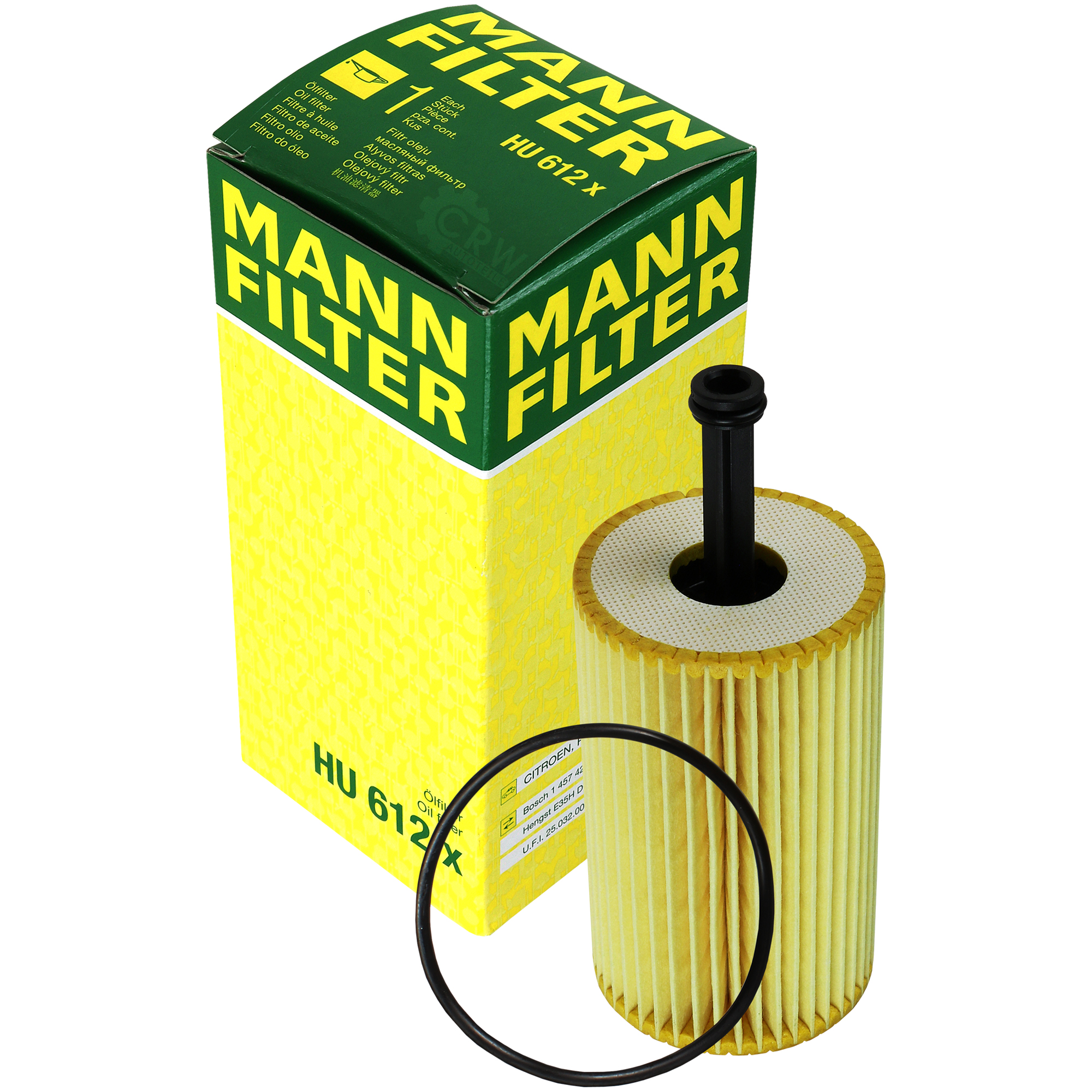 MANN-FILTER Ölfilter HU 612 x Oil Filter