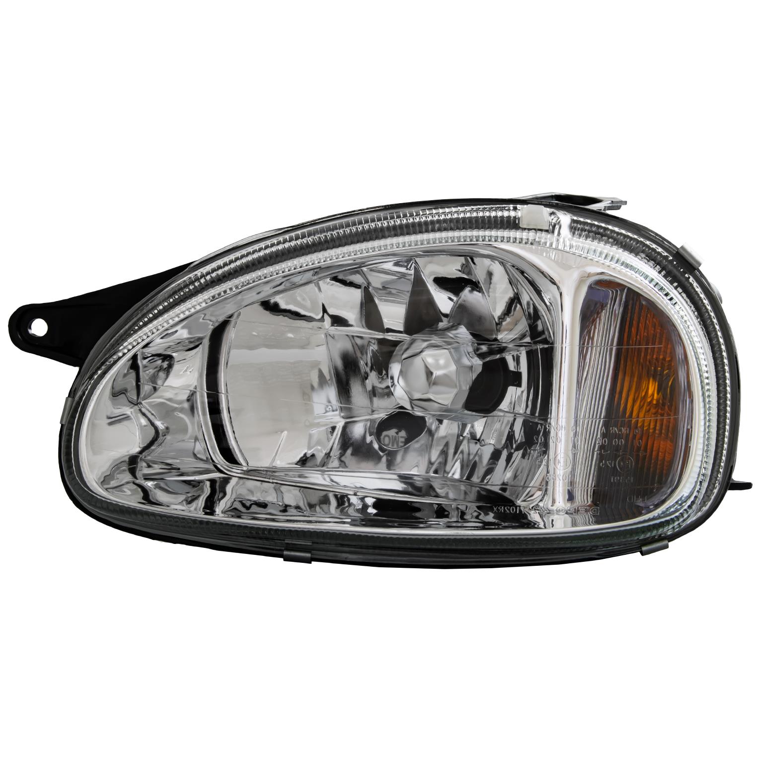Halogen Scheinwerfer Set H4 glasklar für Opel Corsa B Kasten Combo