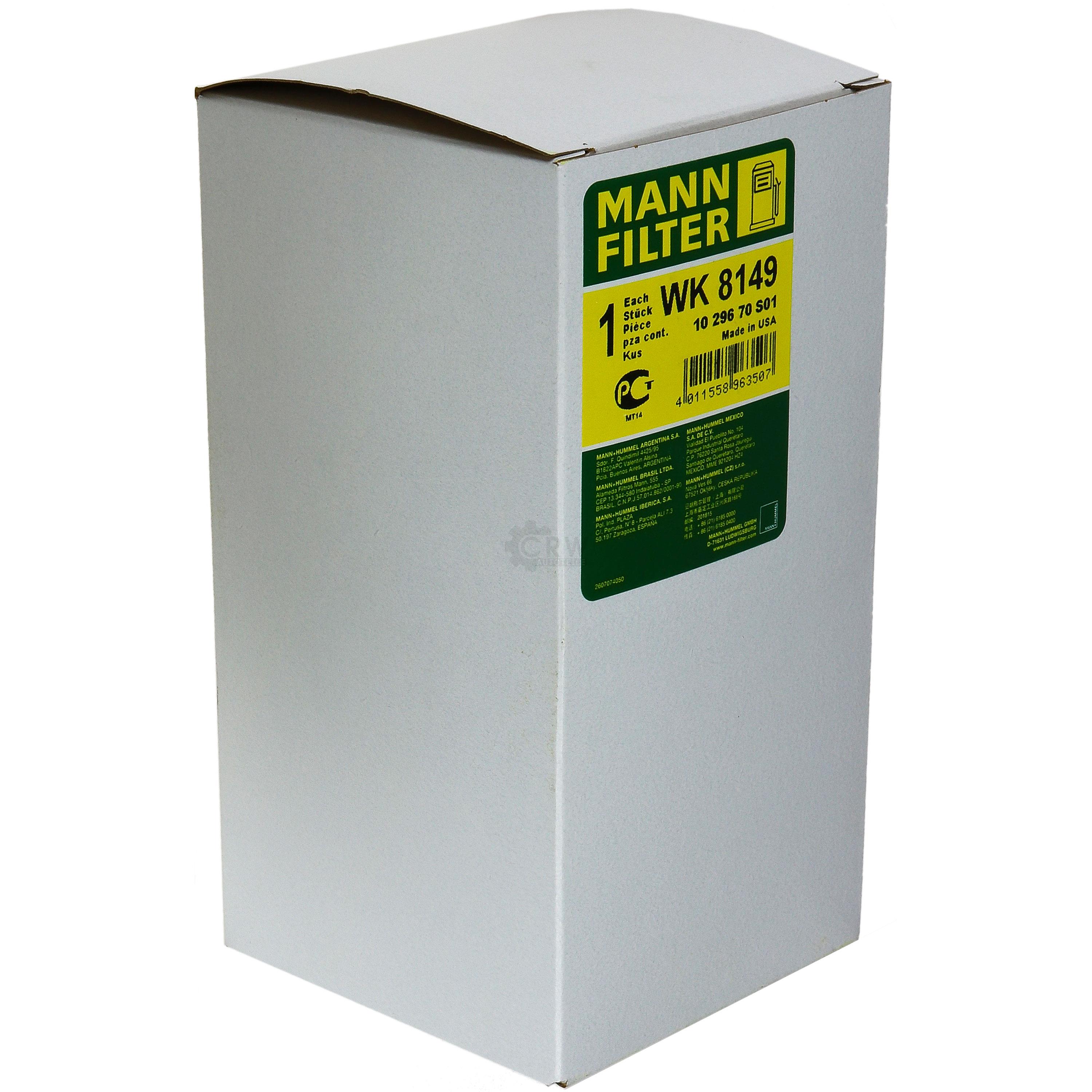 MANN-FILTER Kraftstofffilter WK 8149 Fuel Filter