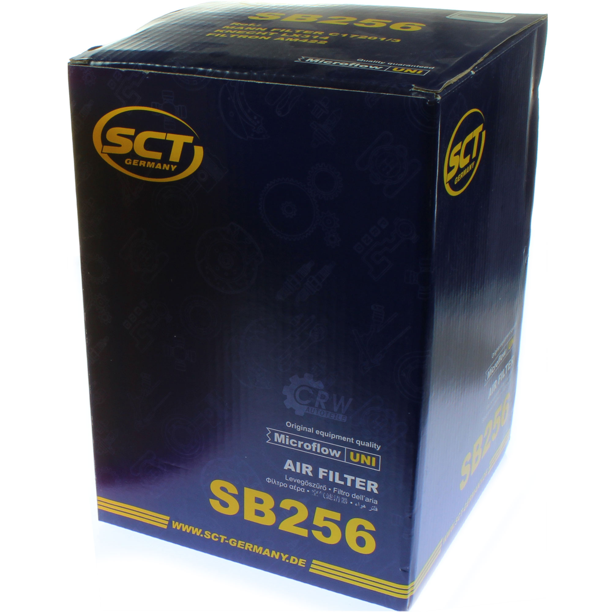 SCT Luftfilter Motorluftfilter SB 256 Air Filter