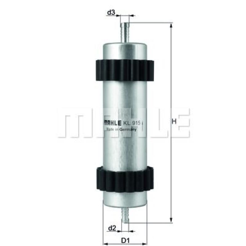 MAHLE / KNECHT Kraftstofffilter KL 915 Fuel Filter