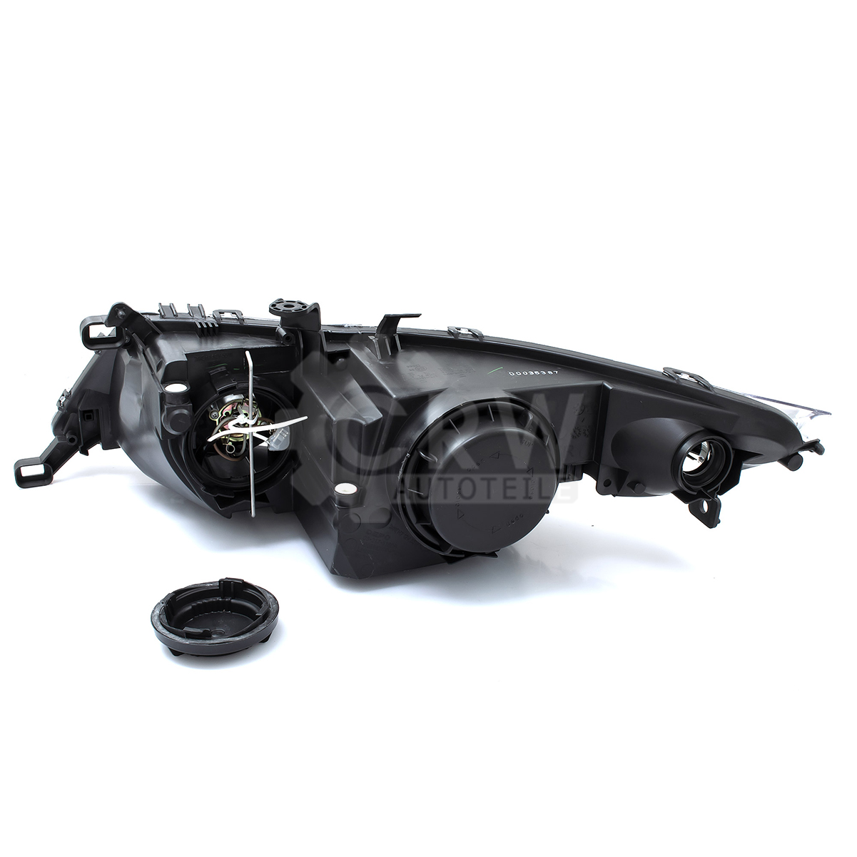 Halogen Scheinwerfer links für Honda Civic FD Hatchback 01.06-> H7/H1 mit Motor