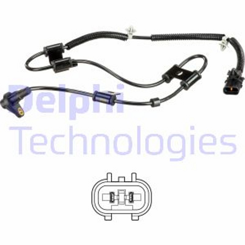 DELPHI Sensor, Raddrehzahl SS20514