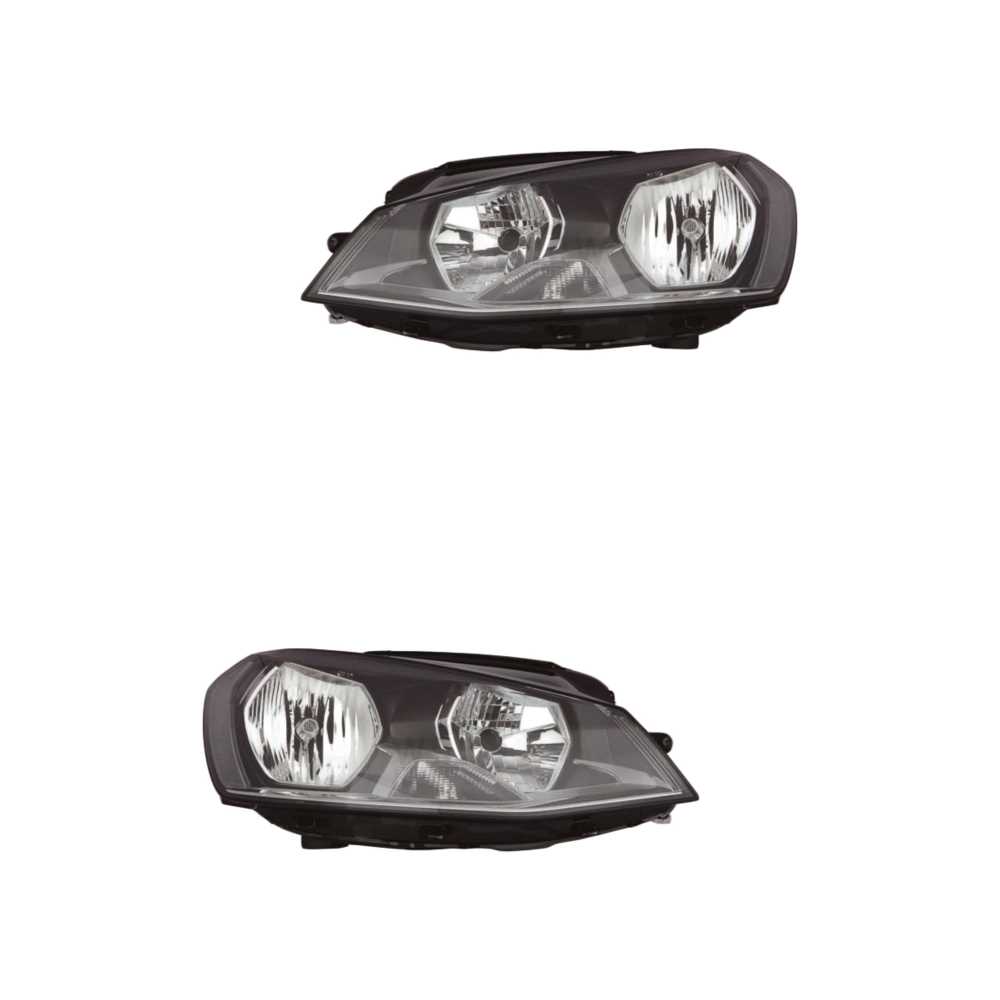 Halogen Scheinwerfer Set links & rechts H7 für VW Golf VII Variant