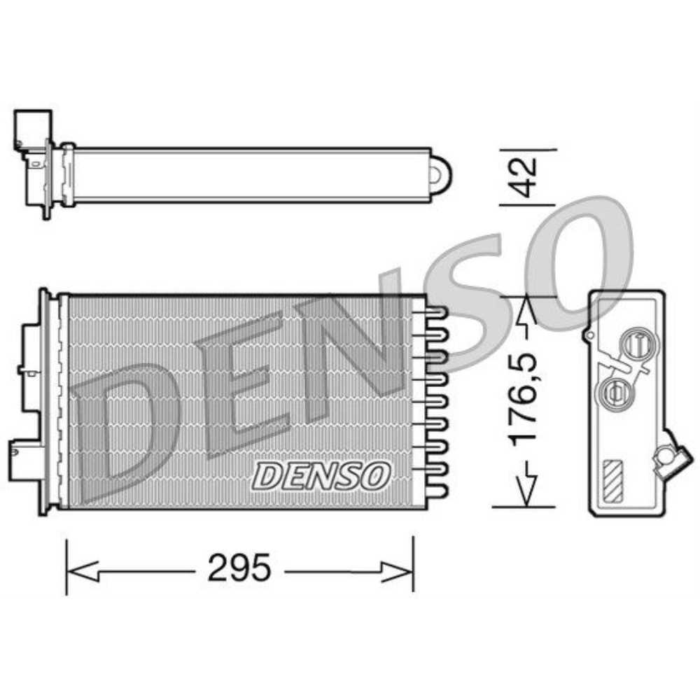 DENSO Wärmetauscher, Innenraumheizung DRR12022