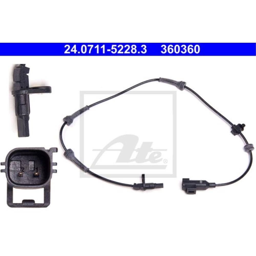 ATE 24.0711-5228.3 Sensor, Raddrehzahl