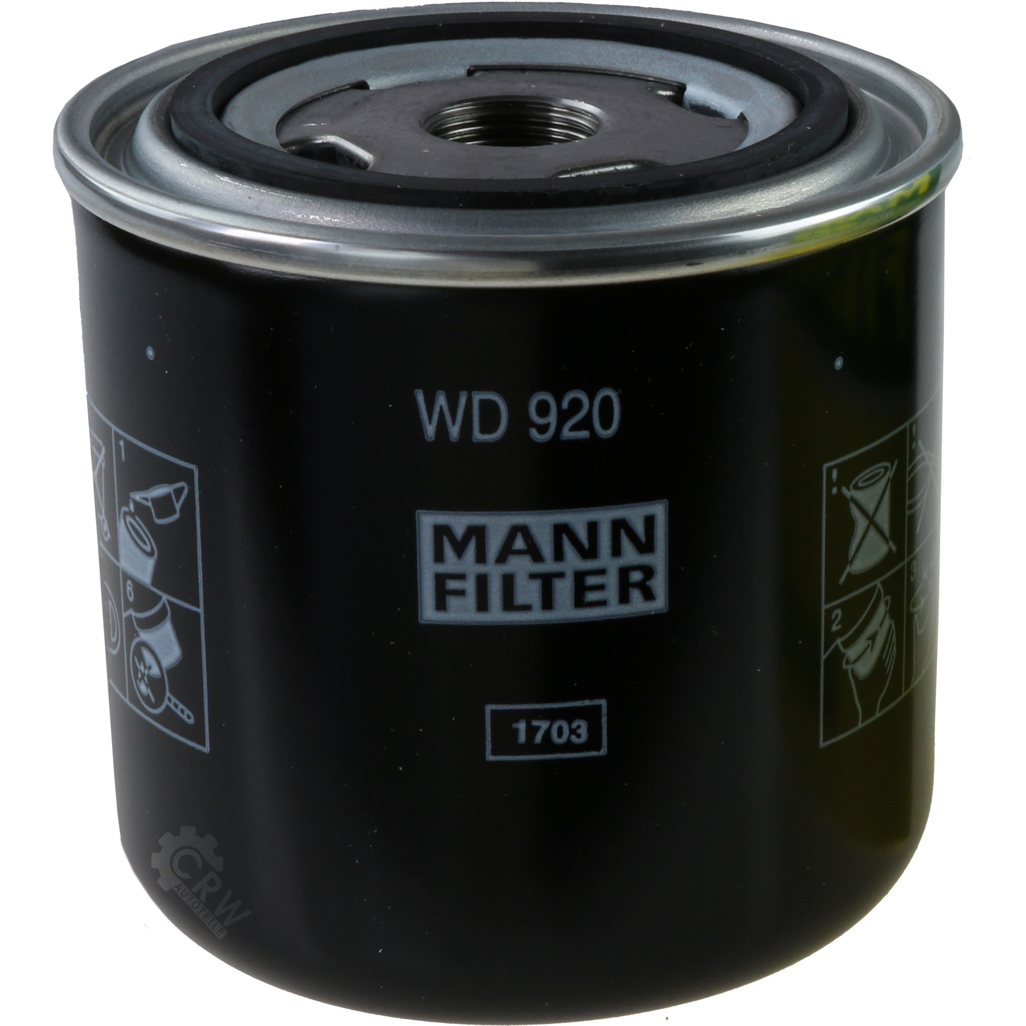 MANN-FILTER Hydraulikfilter für Automatikgetriebe WD 920