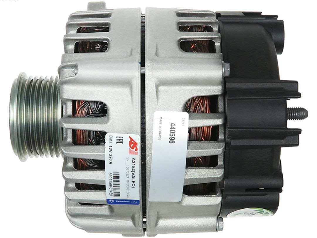 AS-PL Lichtmaschine Generator 220A 12V für VW Touareg 3.6 V6 FSI A3154(VALEO)