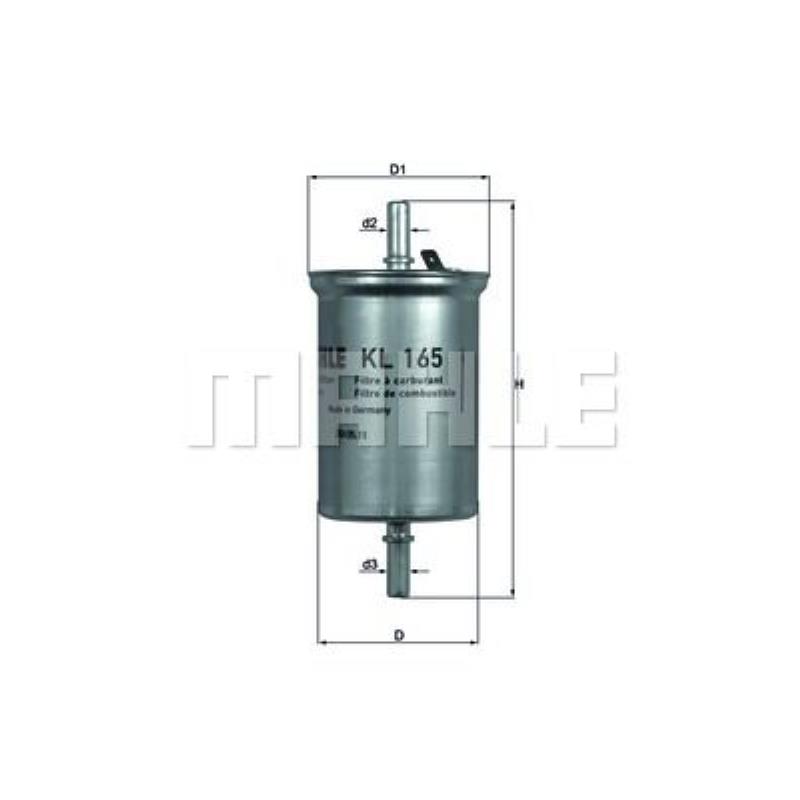 MAHLE / KNECHT Kraftstofffilter KL 165 Fuel Filter