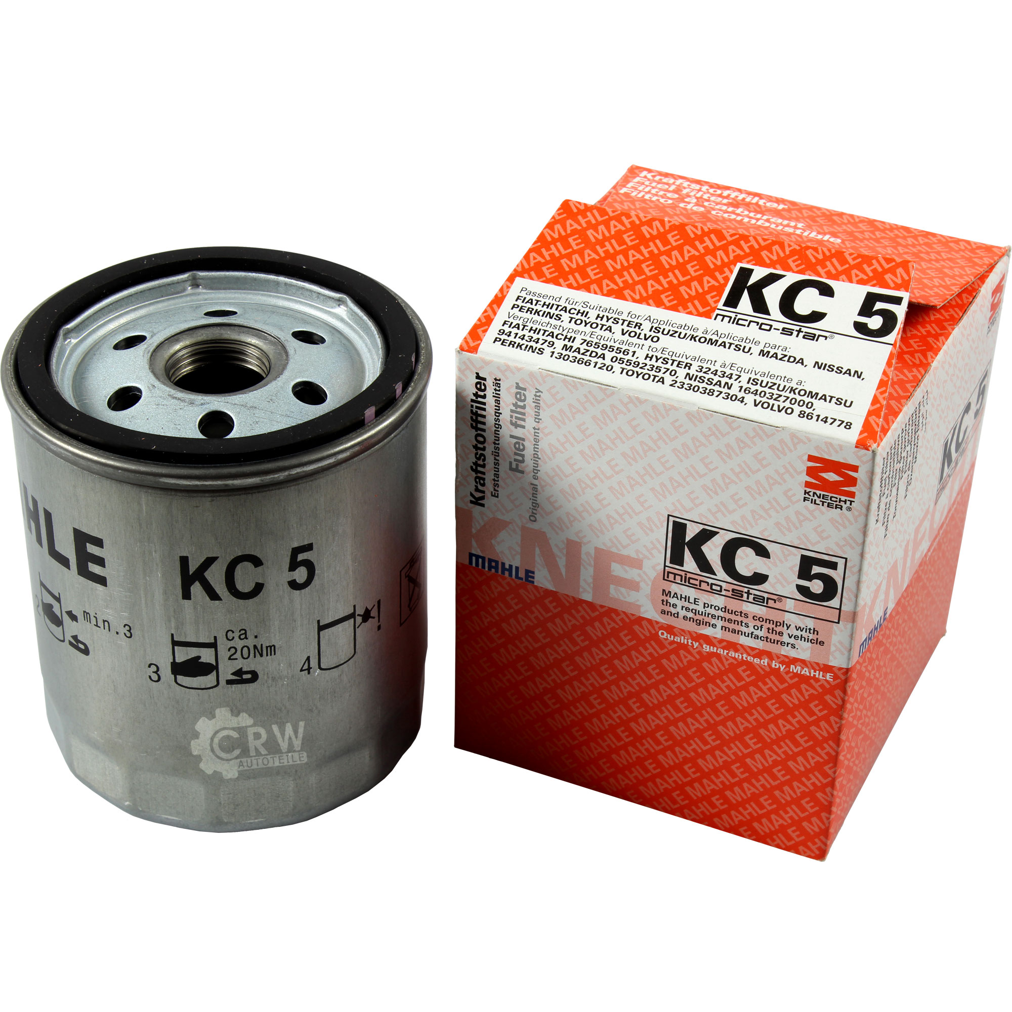 MAHLE Kraftstofffilter KC 5 Fuel Filter