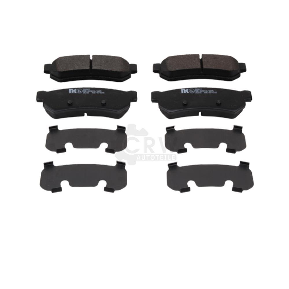 Bremsbelagsatz, Scheibenbremse Dicke/Stärke 14,6 mm, Breite 103,8 mm