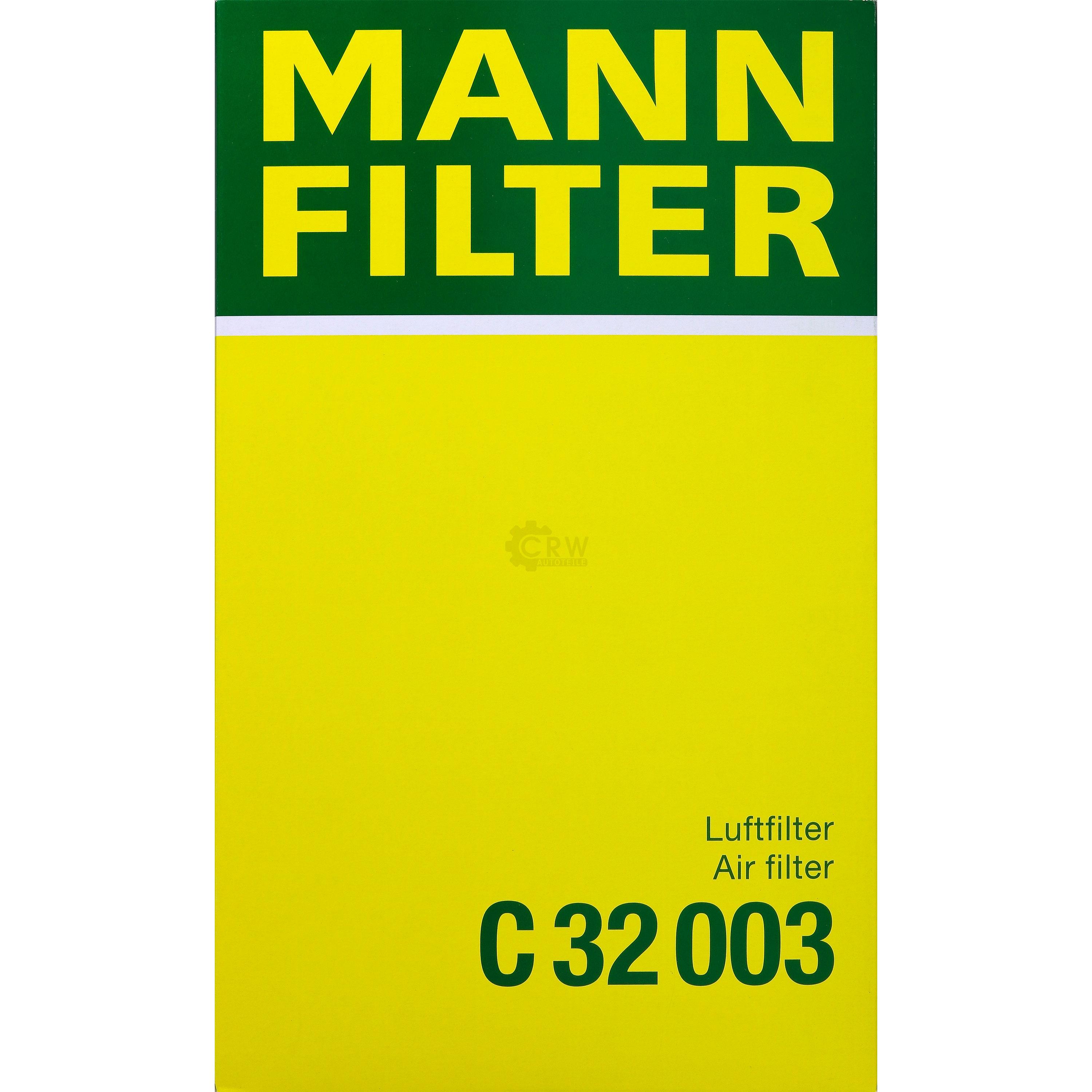 MANN-FILTER Luftfilter für Lexus RX MHU3_ GSU3_ MCU3_ 300 Toyota Camry