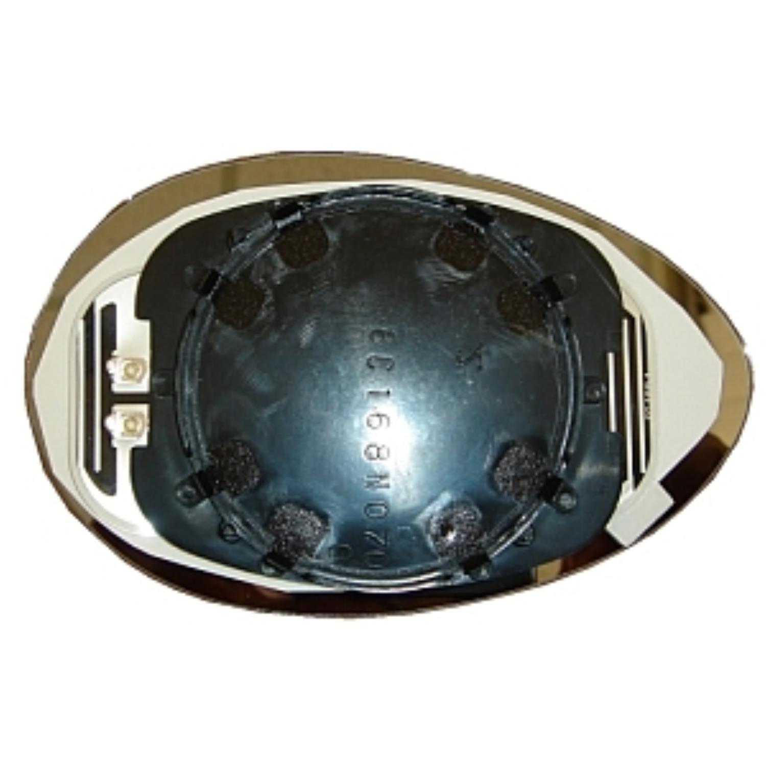 Spiegelglas Außenspiegel blau getönt links ABAKUS für Alfa Romeo 156 932_