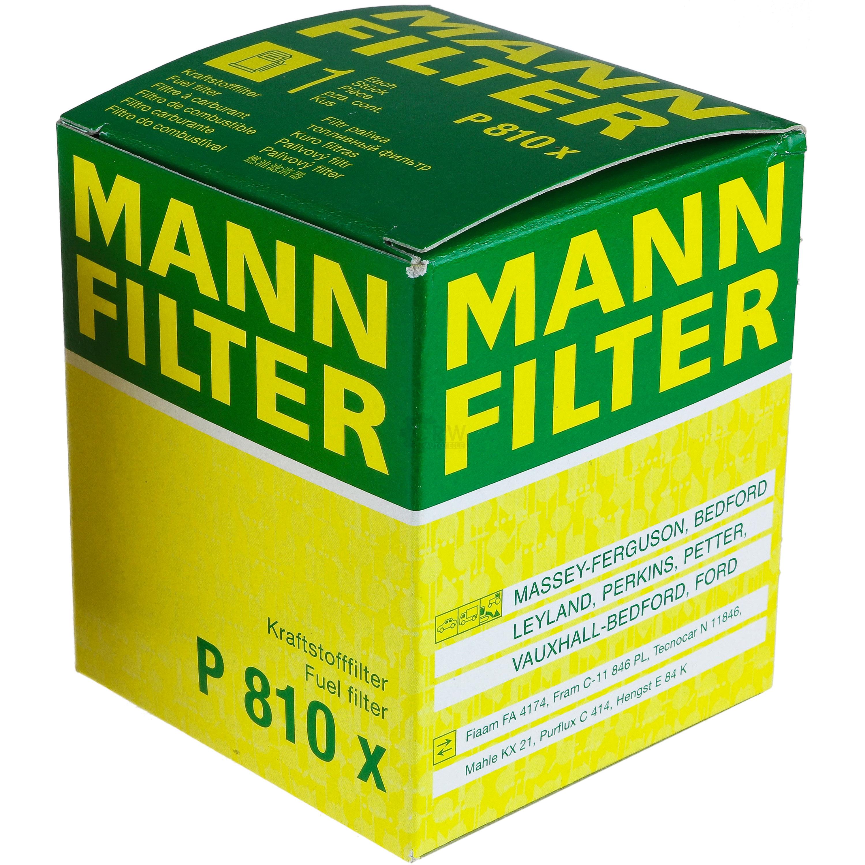 MANN-FILTER Kraftstofffilter P 810 x Fuel Filter