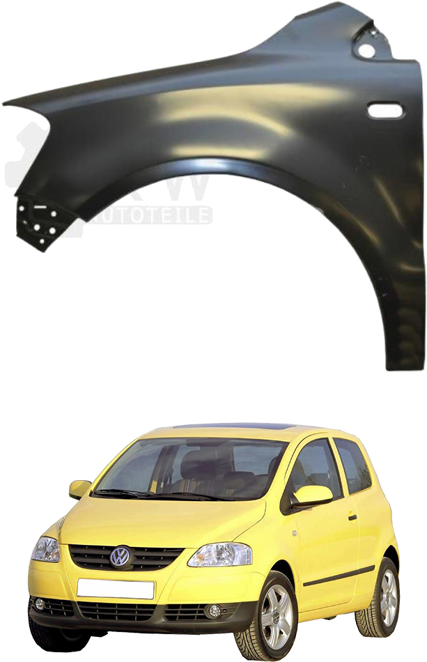 Kotflügel Fender links für VW Fox Bj. 10.03 ->> Typ: 5Z1, 5Z3 Neuteil