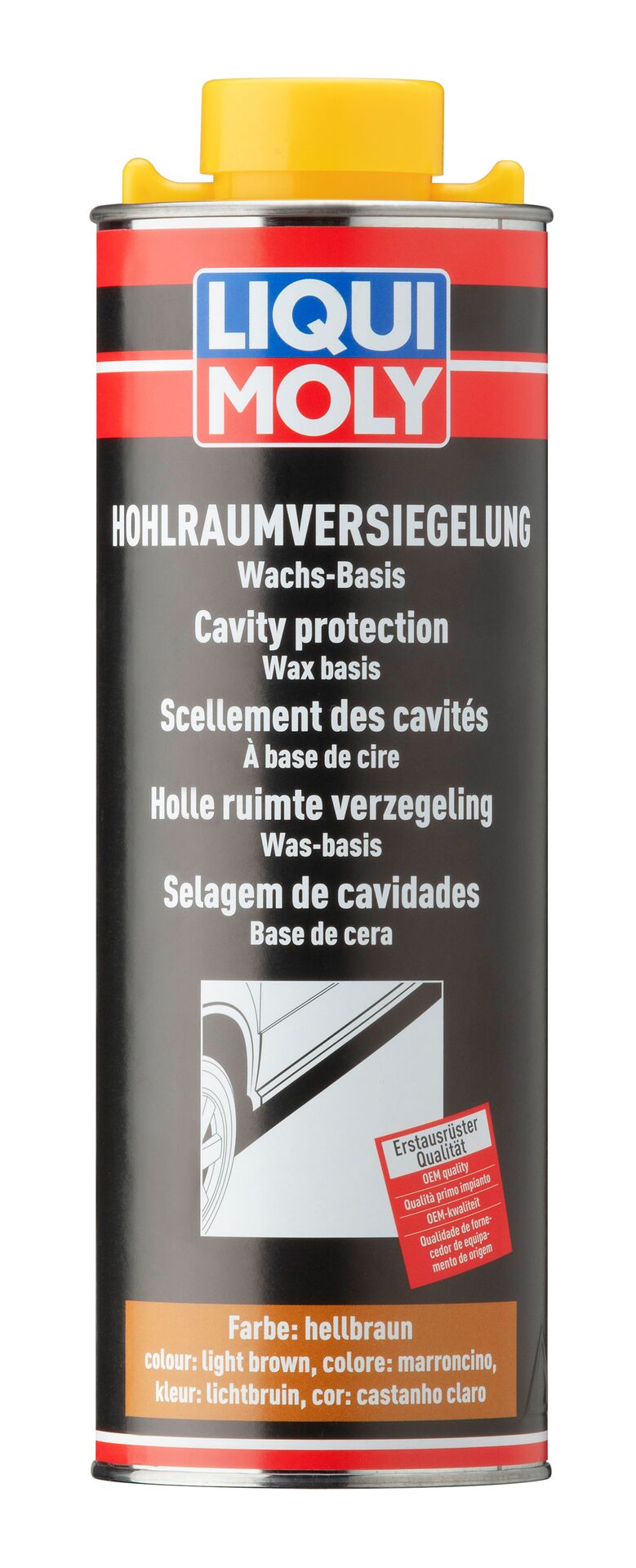 Liqui Moly Hohlraum-Versiegelung hellbraun Karrosserieschutz 1L