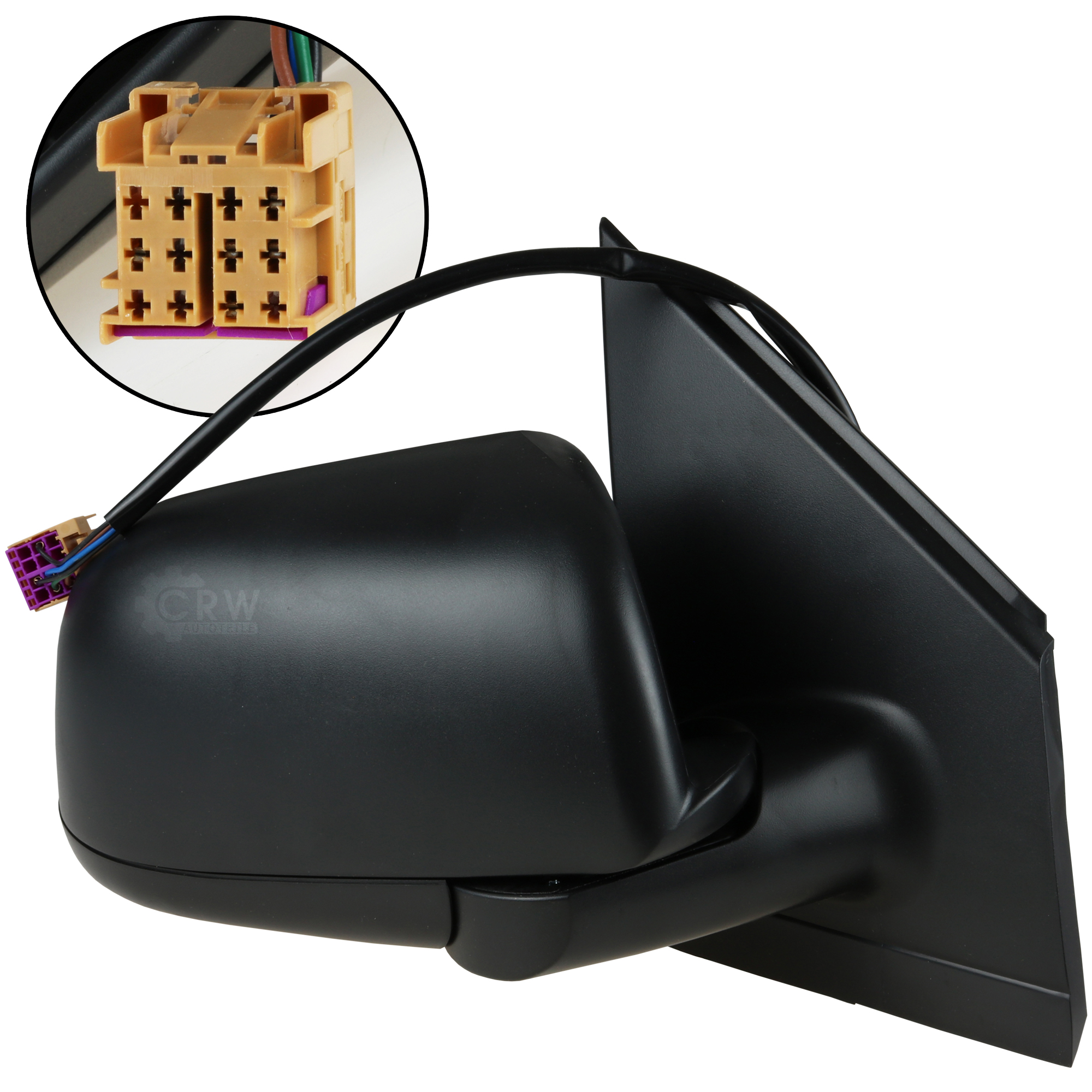 Außenspiegel kpl. rechts für VW Polo 9N Bj. 01-05 elektrisch verstellbar heizbar