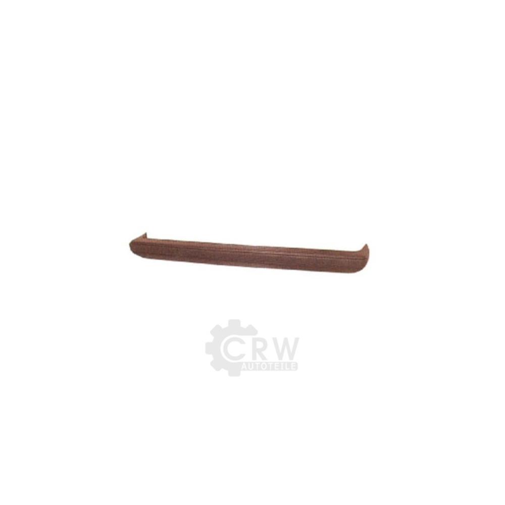 Stoßstange hinten für VW GOLF II 19E Bj. 08.83-09.91 schwarz ABS Kunststoff