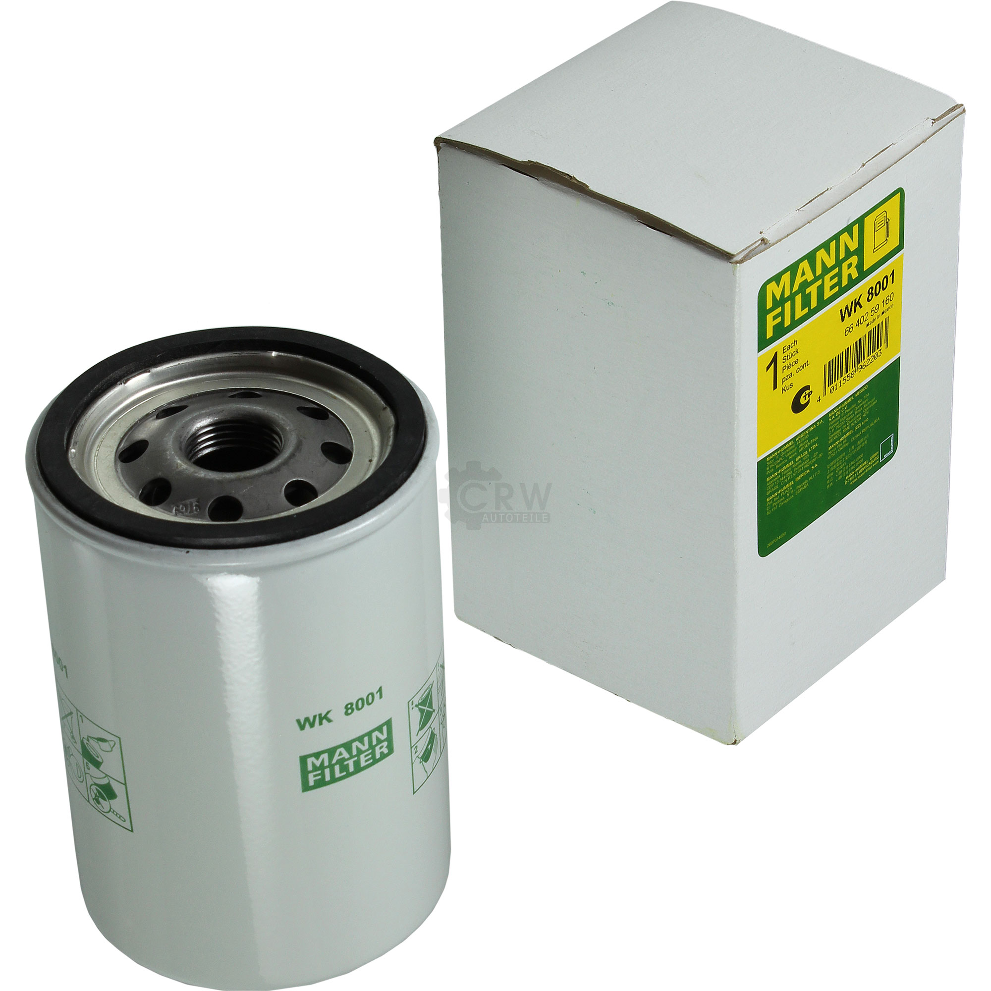 MANN-FILTER Kraftstofffilter WK 8001 Fuel Filter