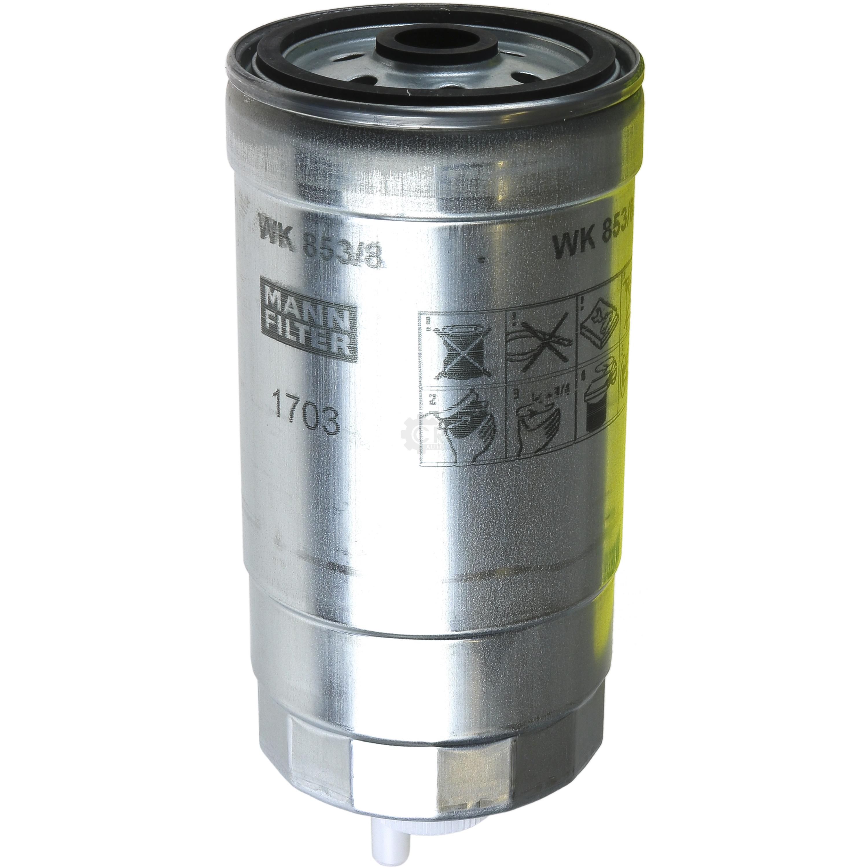 MANN-FILTER Kraftstofffilter WK 853/8 Fuel Filter