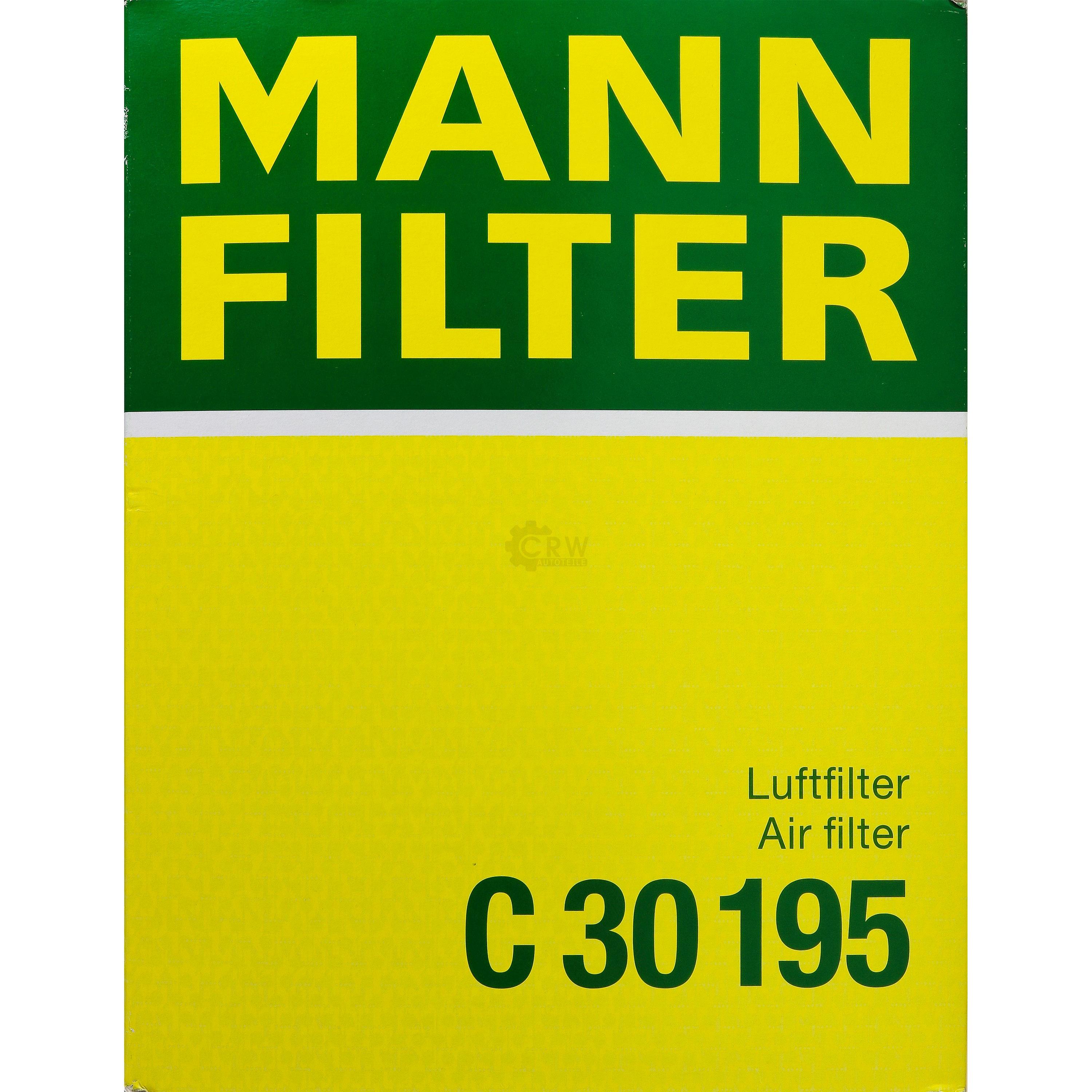 MANN-FILTER Luftfilter für Mercedes-Benz M-Klasse W163 ML 320