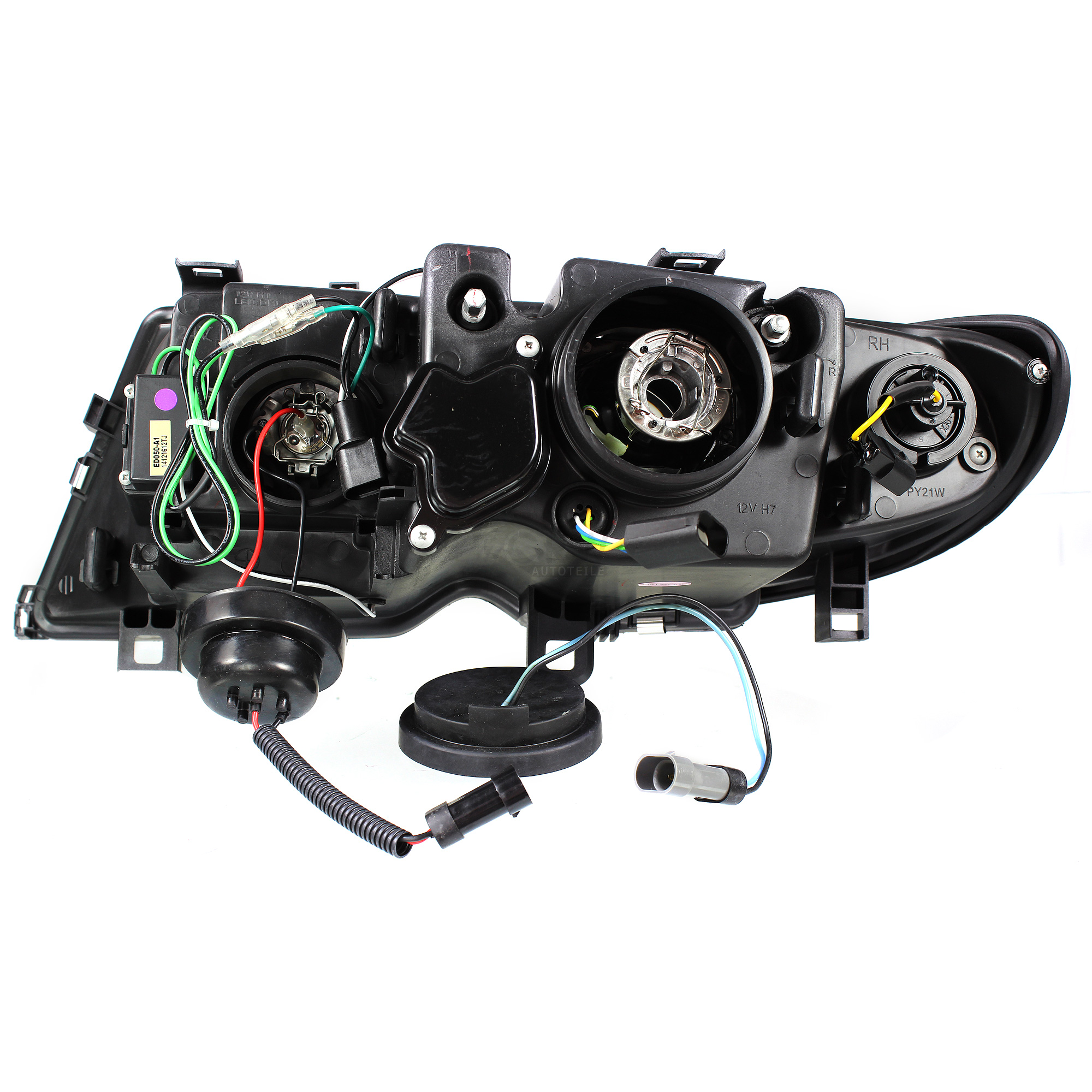 Hauptscheinwerfer Satz H1/H7/PY21W links (Fahrerseite) und rechts für