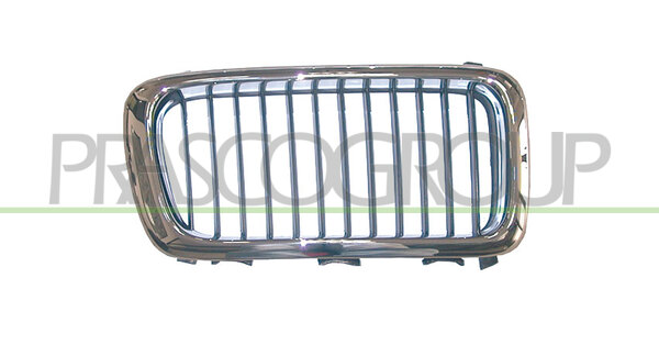 Kühlergitter vorne links für BMW 7er E38 Bj. 06.94-08.98 chrom-schwarz 1083628